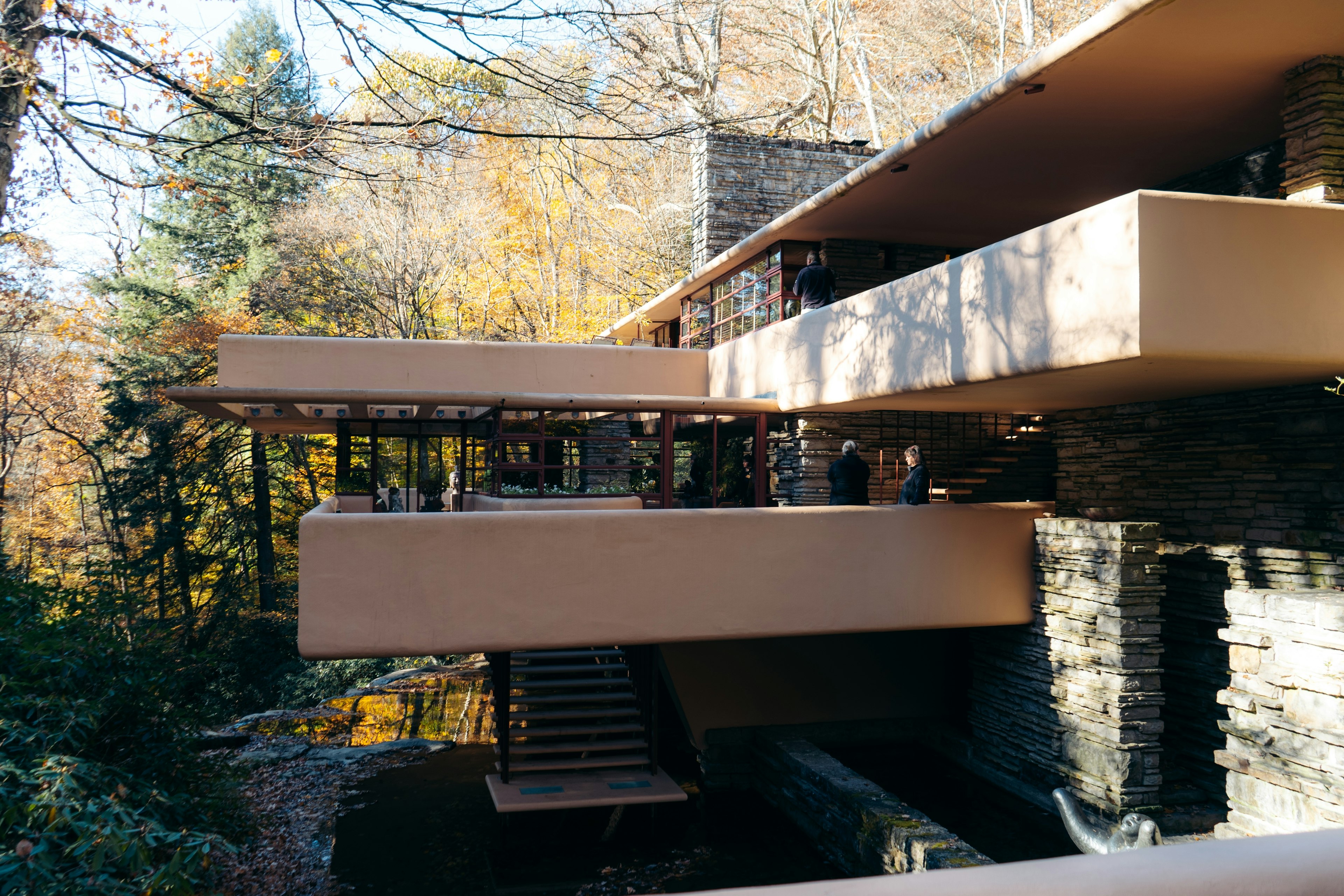 Fallingwater, Frank Lloyd Wright's masterpiece, is a stunning example of organic architecture