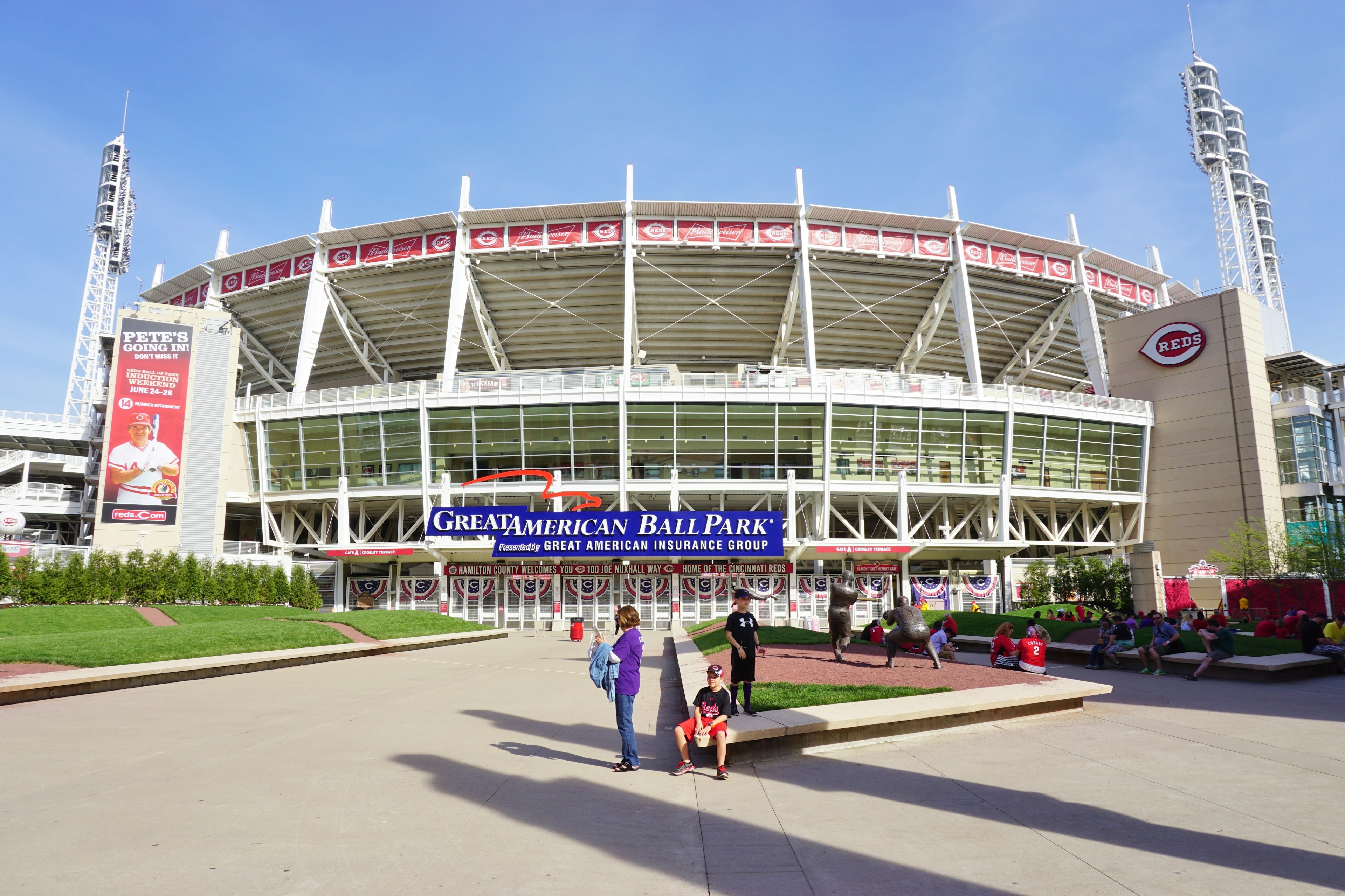 Great American Ball Park, home of the Cincinnati Reds