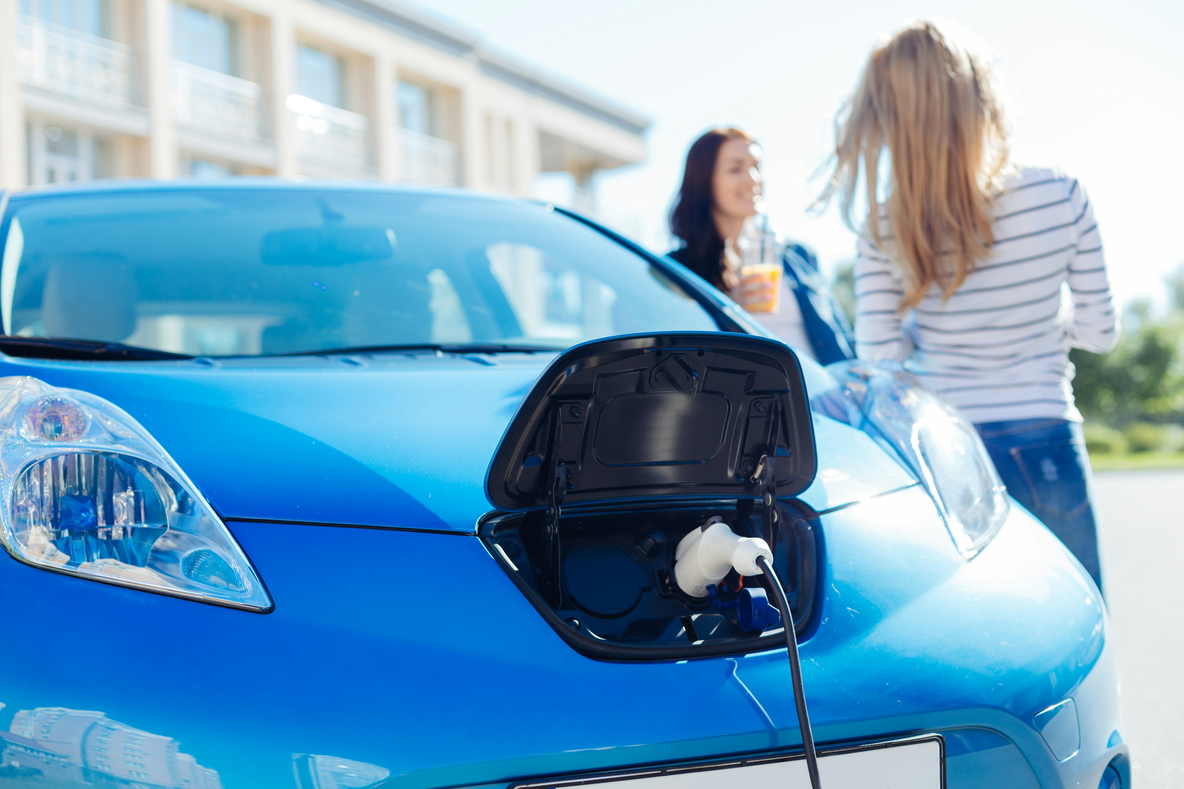 Recharging an EV on a road trip