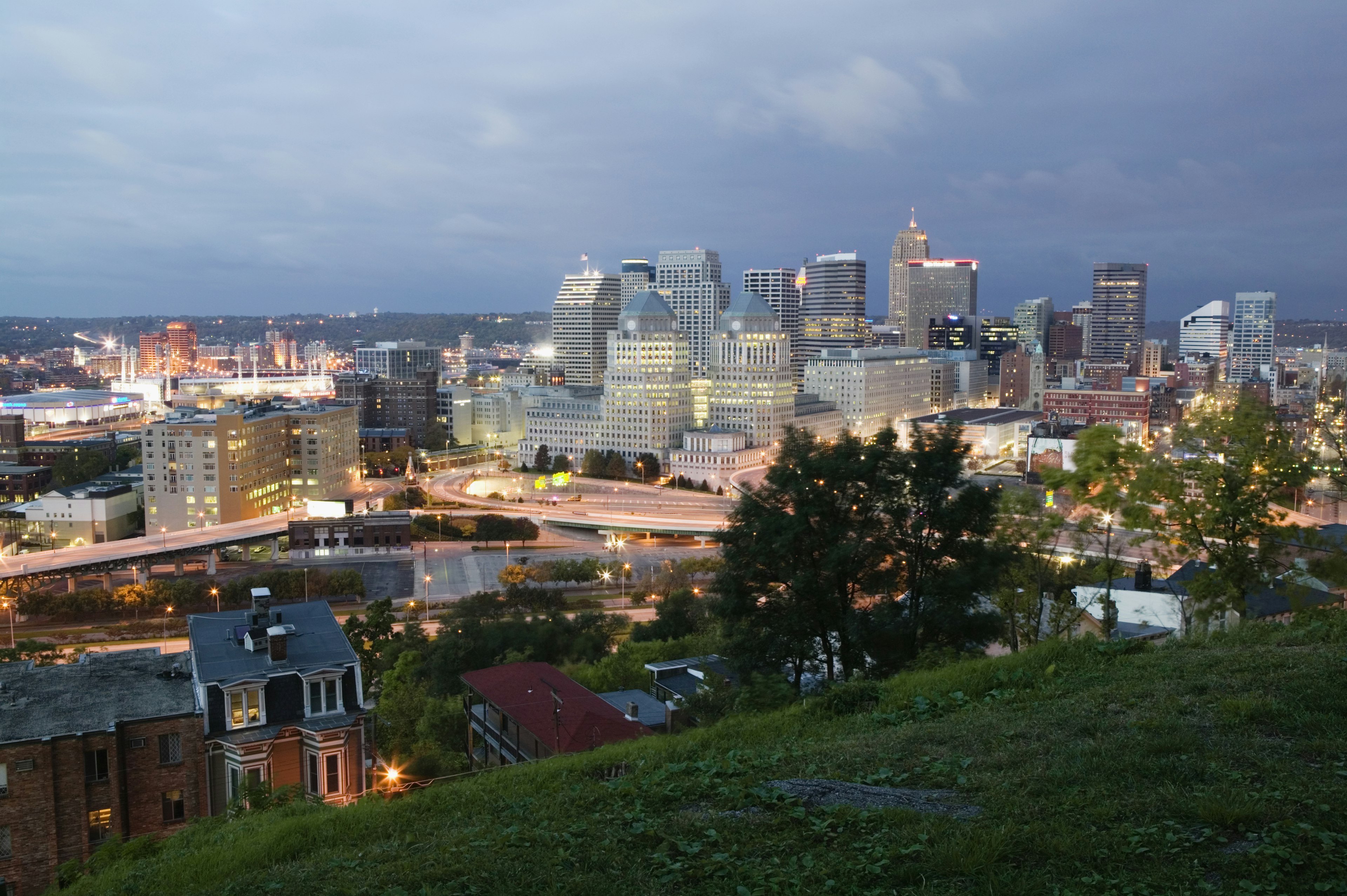 Downtown view from Mt. Adams Neighborhood