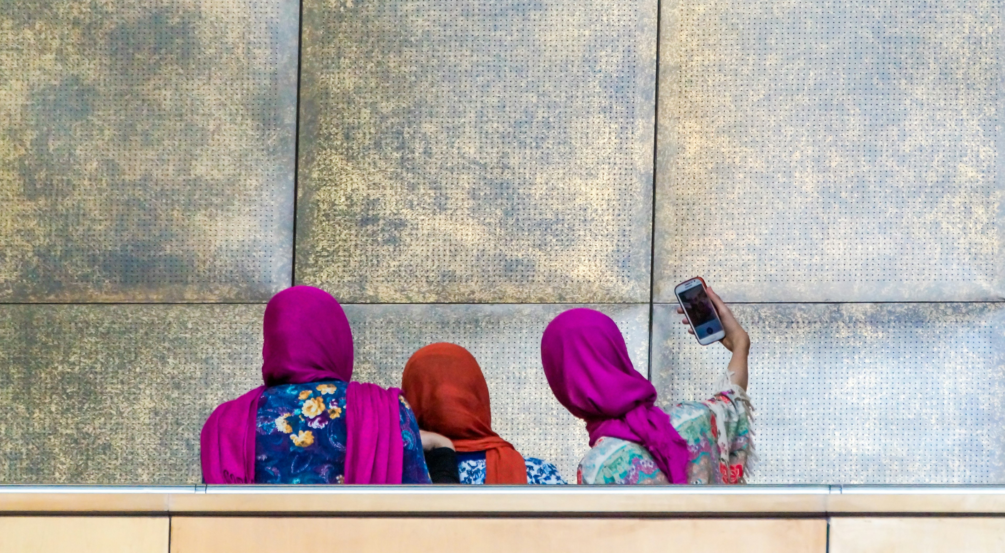 Women Taking Selfie