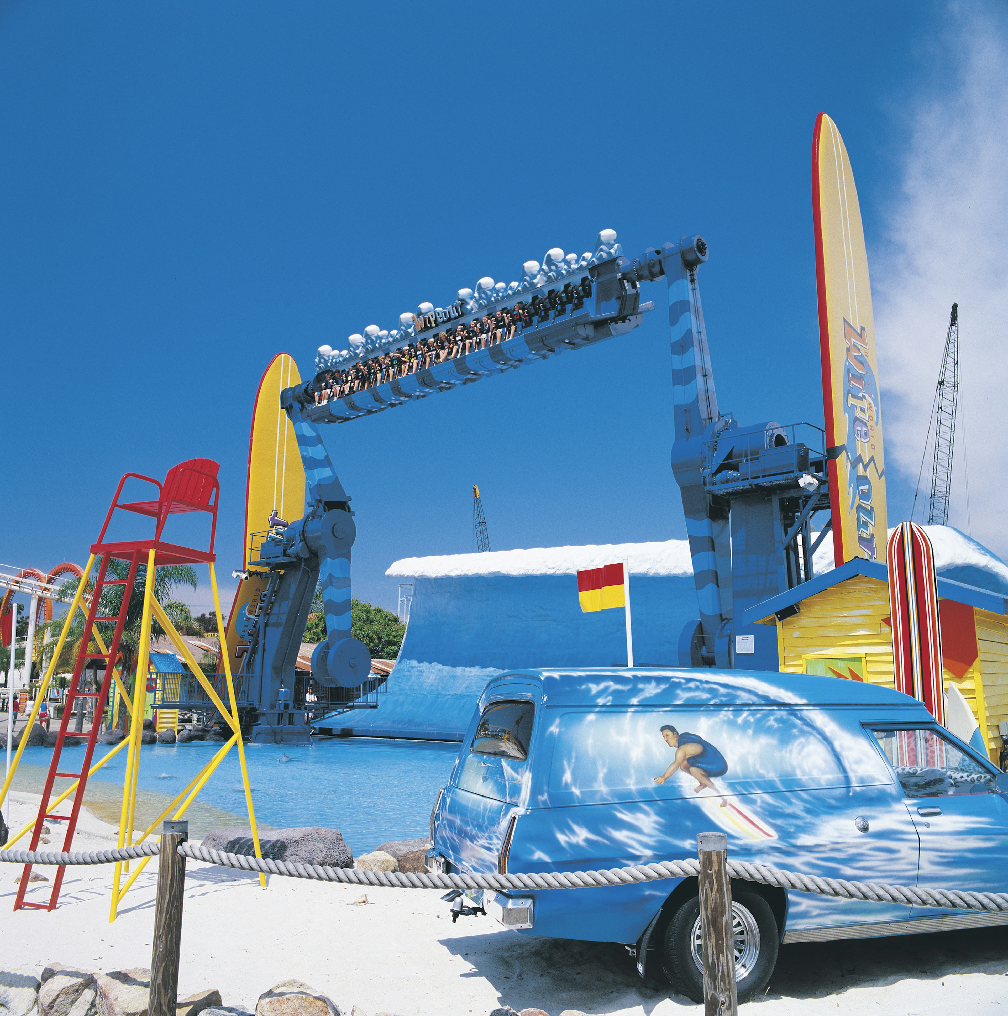 Wipeout, Dreamworld
Attraction