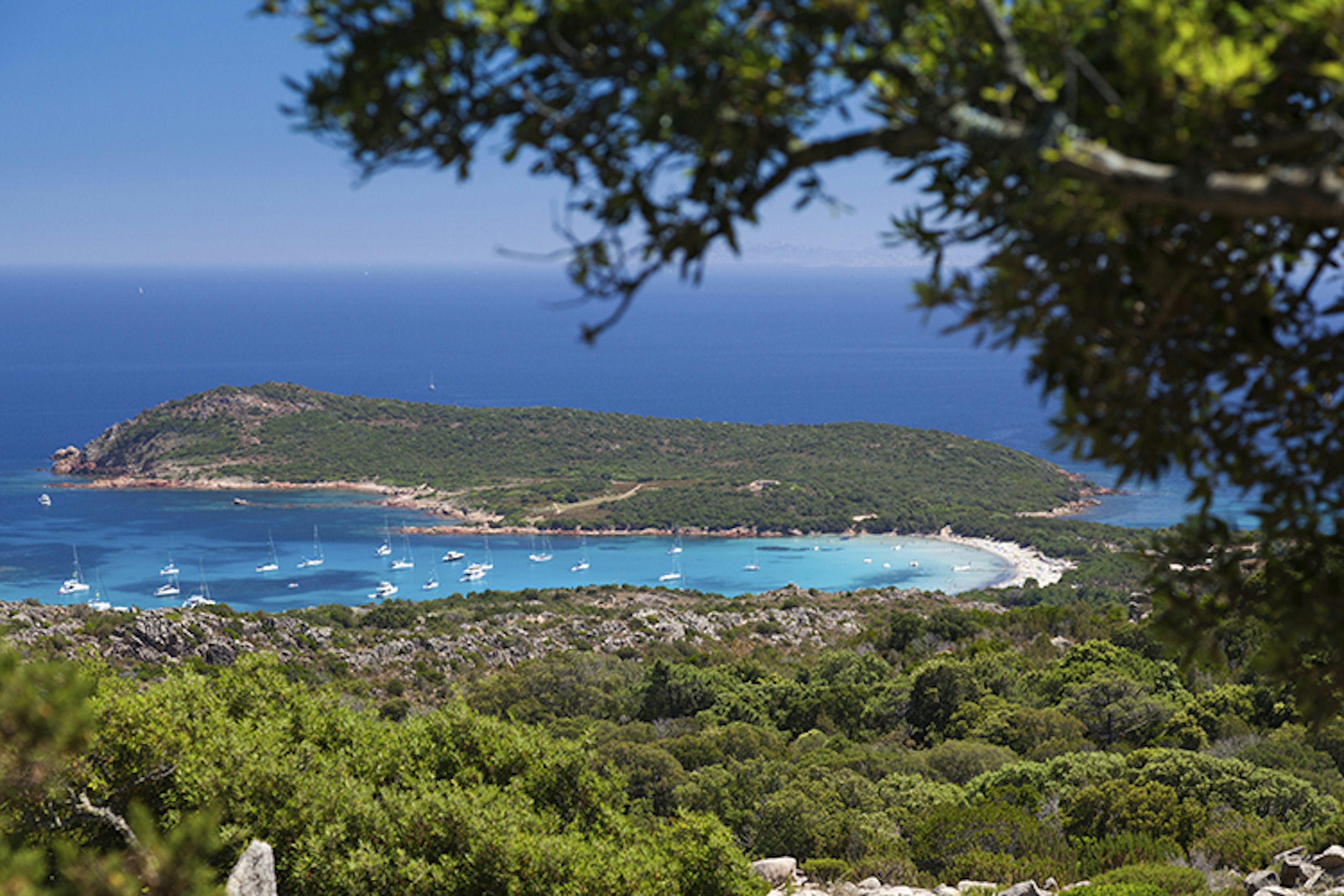 The setting of Corsica's Rondinara is almost as stunning as the beach itself. Image by photovideostock / iStock / Getty Images