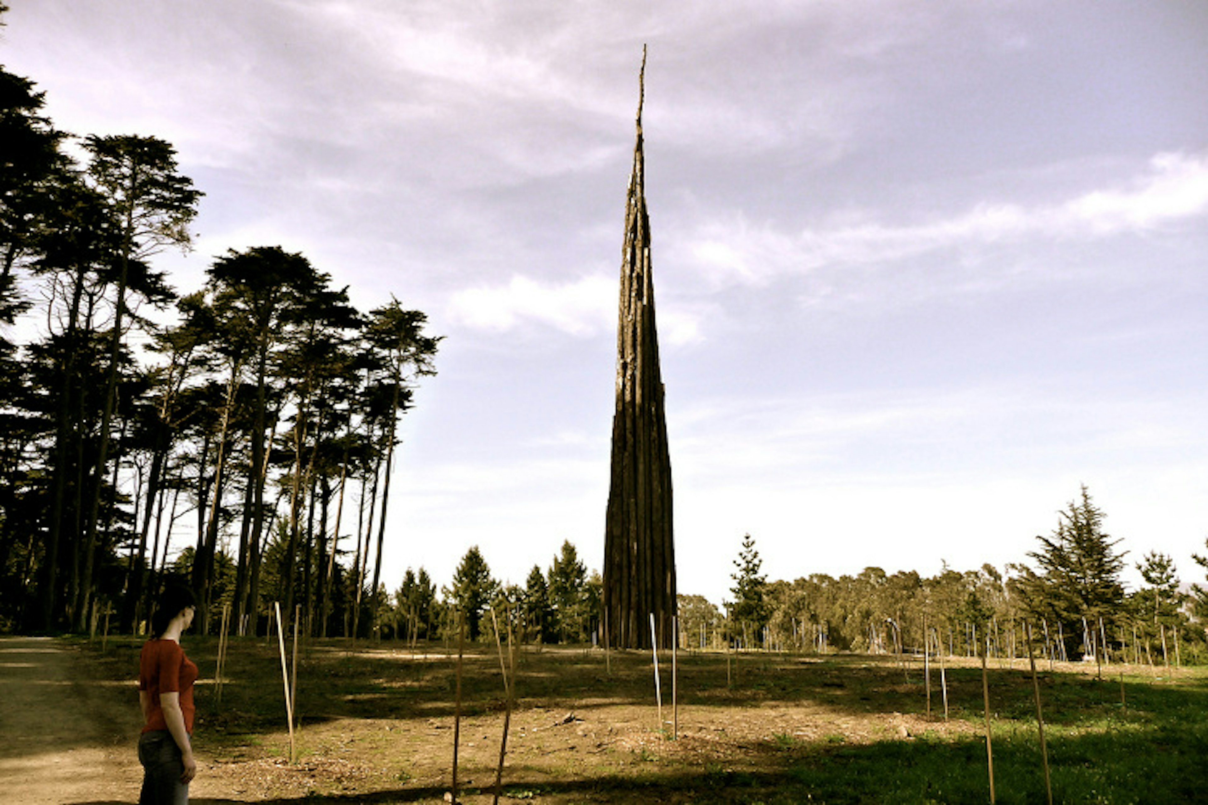 Anthony Goldsworthy's Spire has soared above the Presidio since 2008. Image by Brad Coy / CC BY 2.0