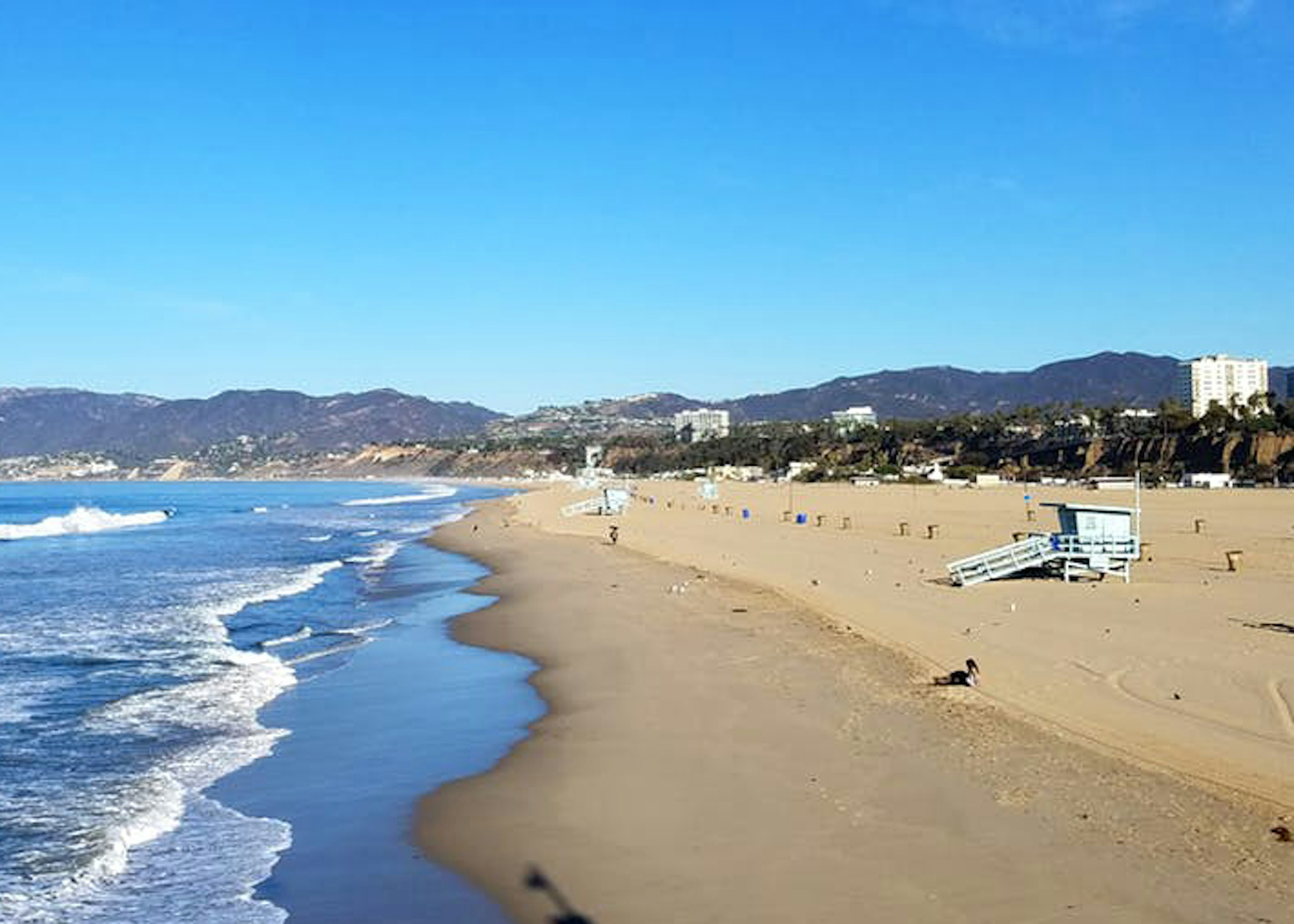 Santa Monica Beach, which is much more accessible from the rest of LA thanks to the Metro expansion © Mike Johansen / Lonely Planet