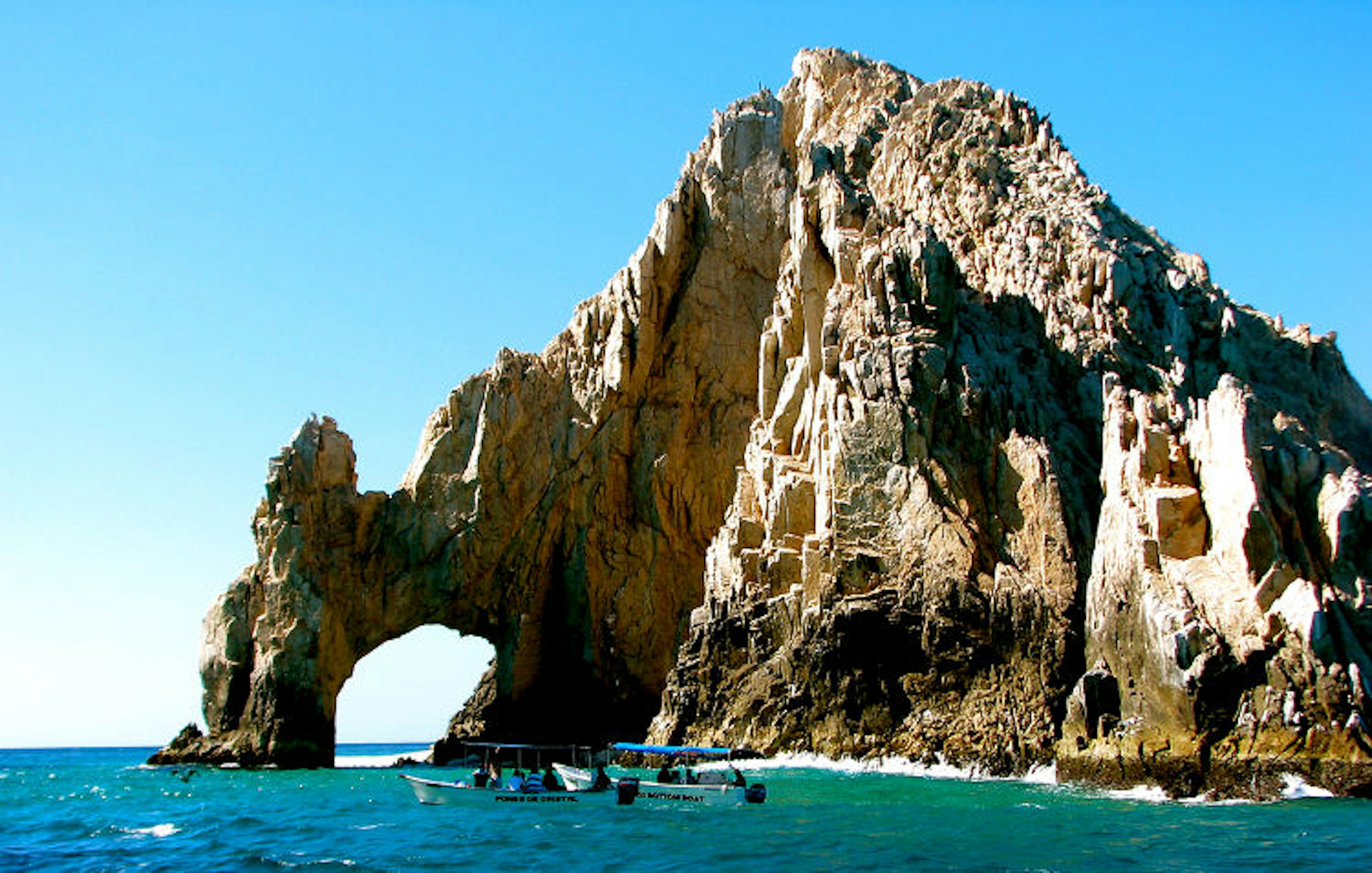 El Arco is a spectacular rock formation off the southern tip of Baja California.