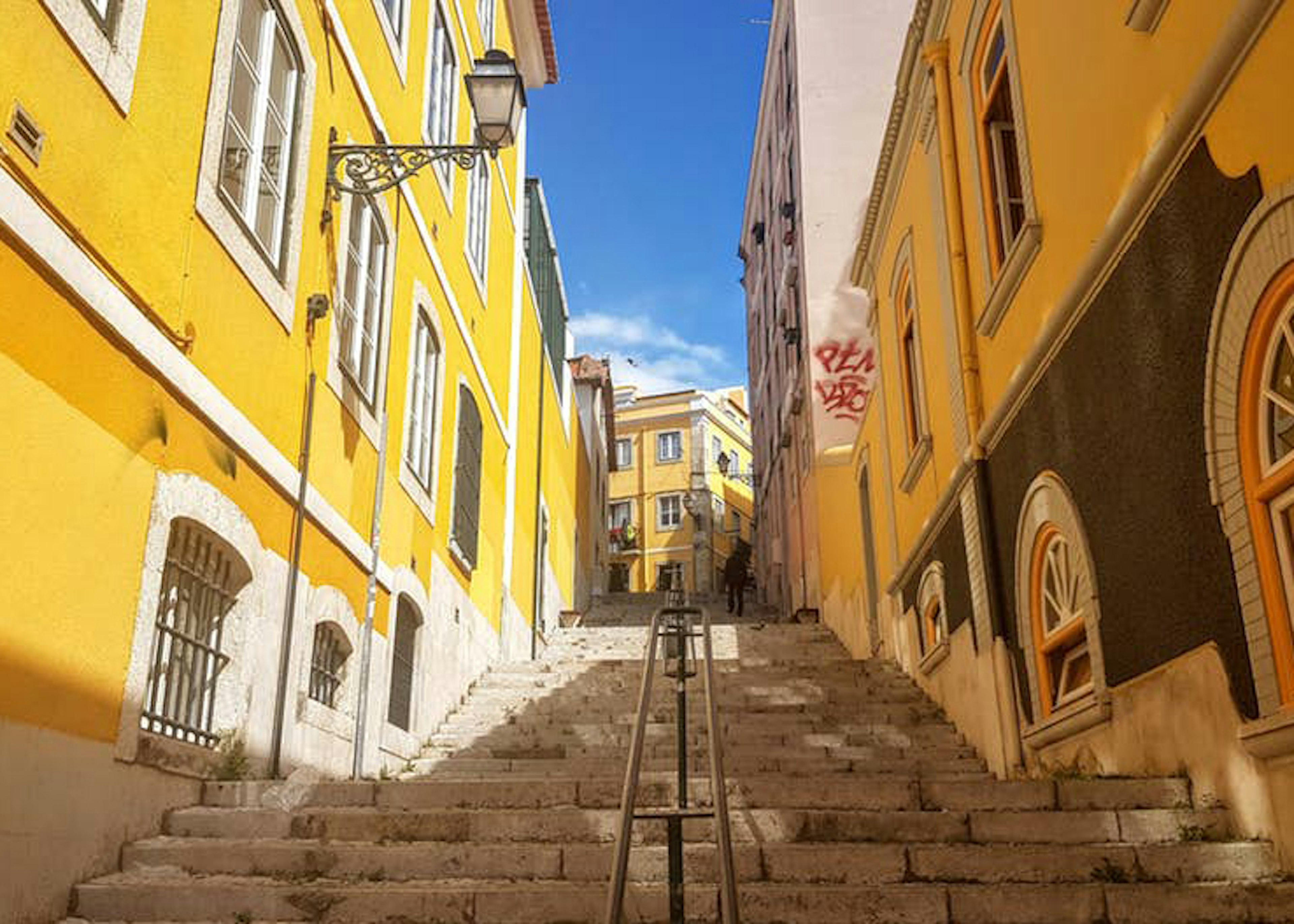 Lisbon’s backstreets burst with colour at every turn © James Kay / Lonely Planet