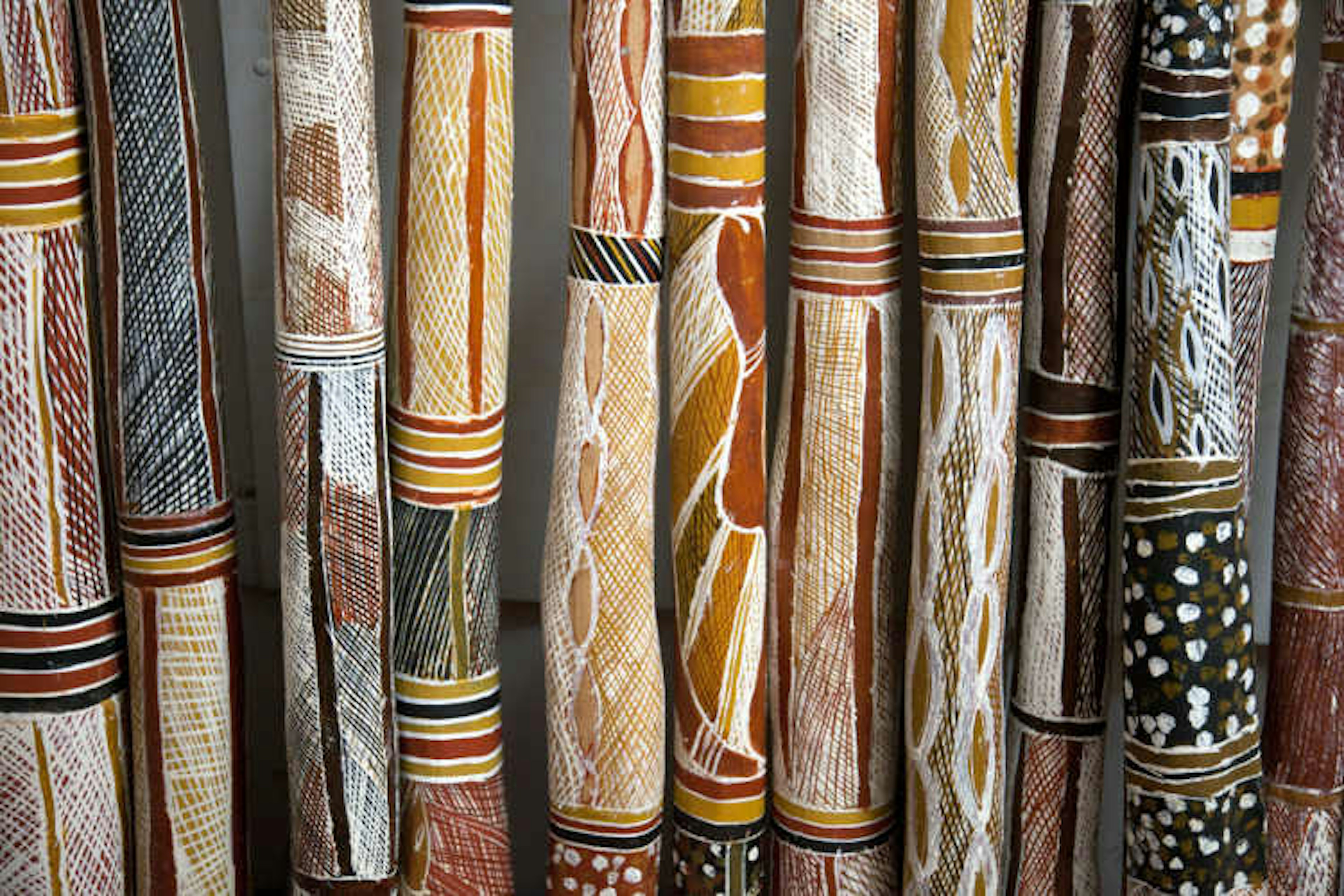 Yolngu Aboriginal artwork from East Arnhem Land. Image by John Borthwick / Lonely Planet Images / Getty Images