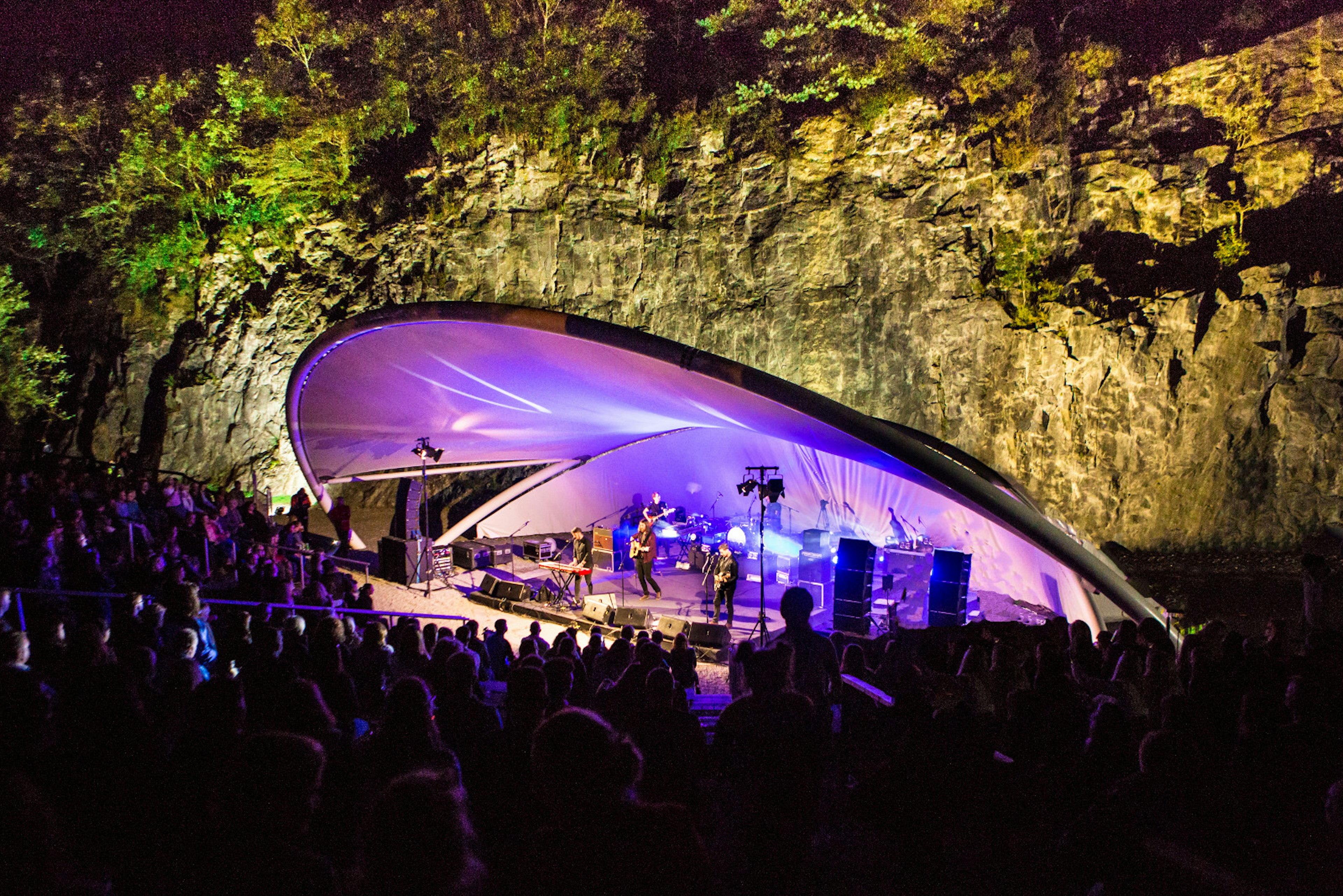 The Riptide Movement perform at Ballykeefe Amphitheatre