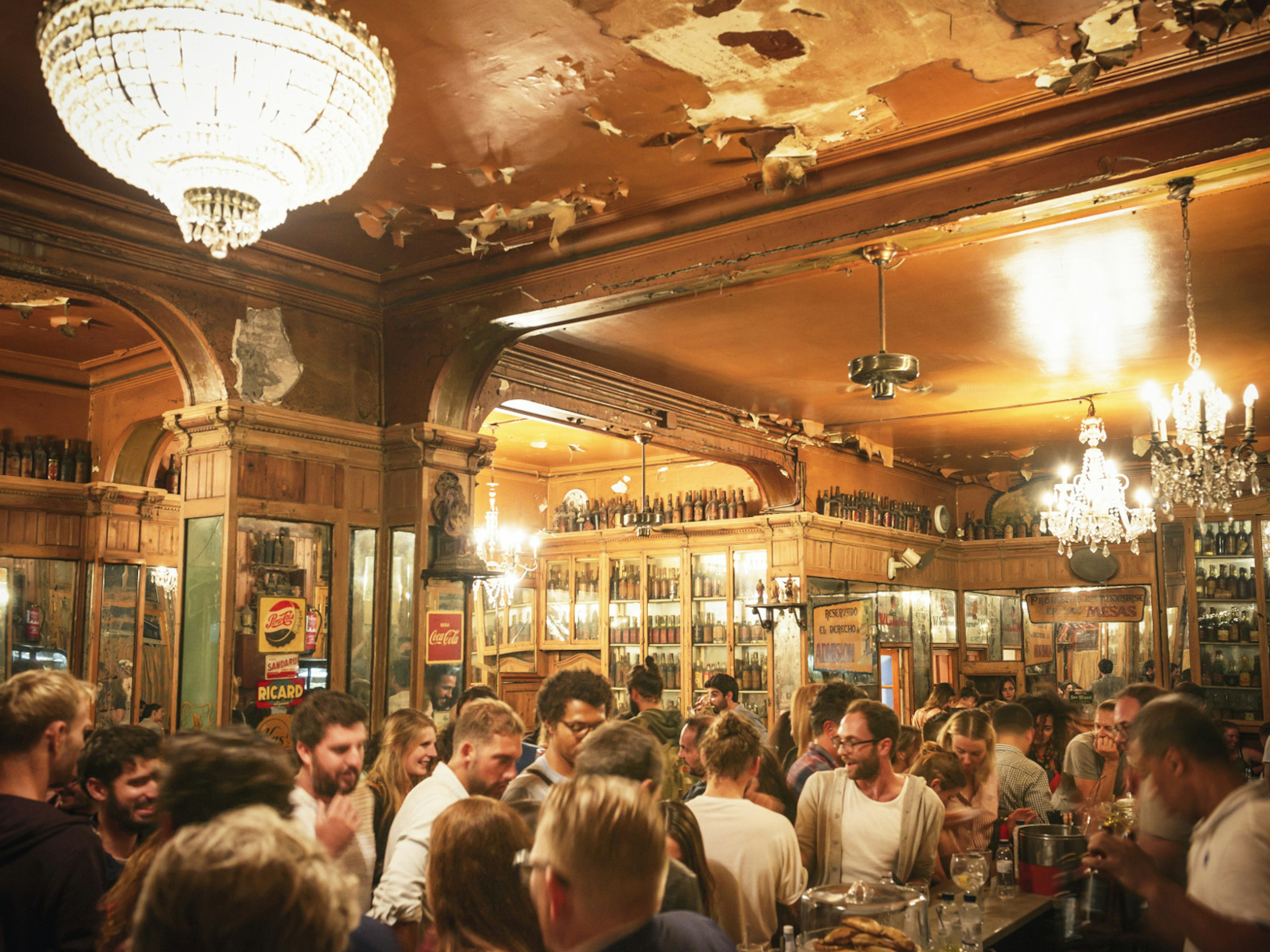 The late night crowd at Bar Marsella © Jonathan Stokes / Lonely Planet