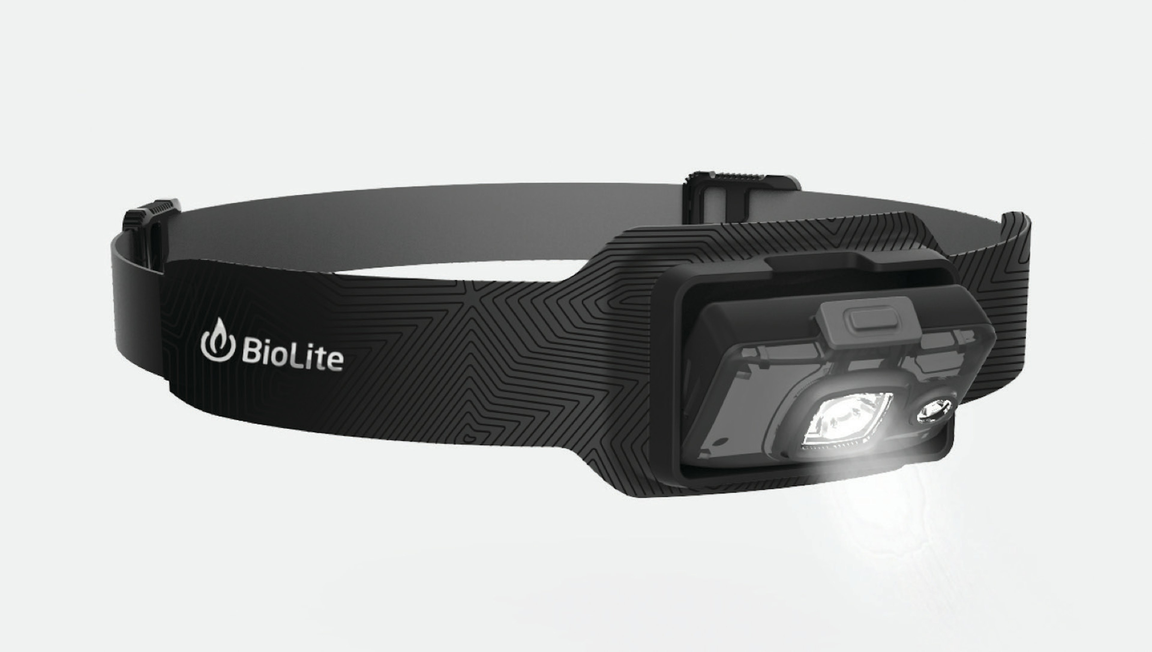 Black rechargeable headlamp