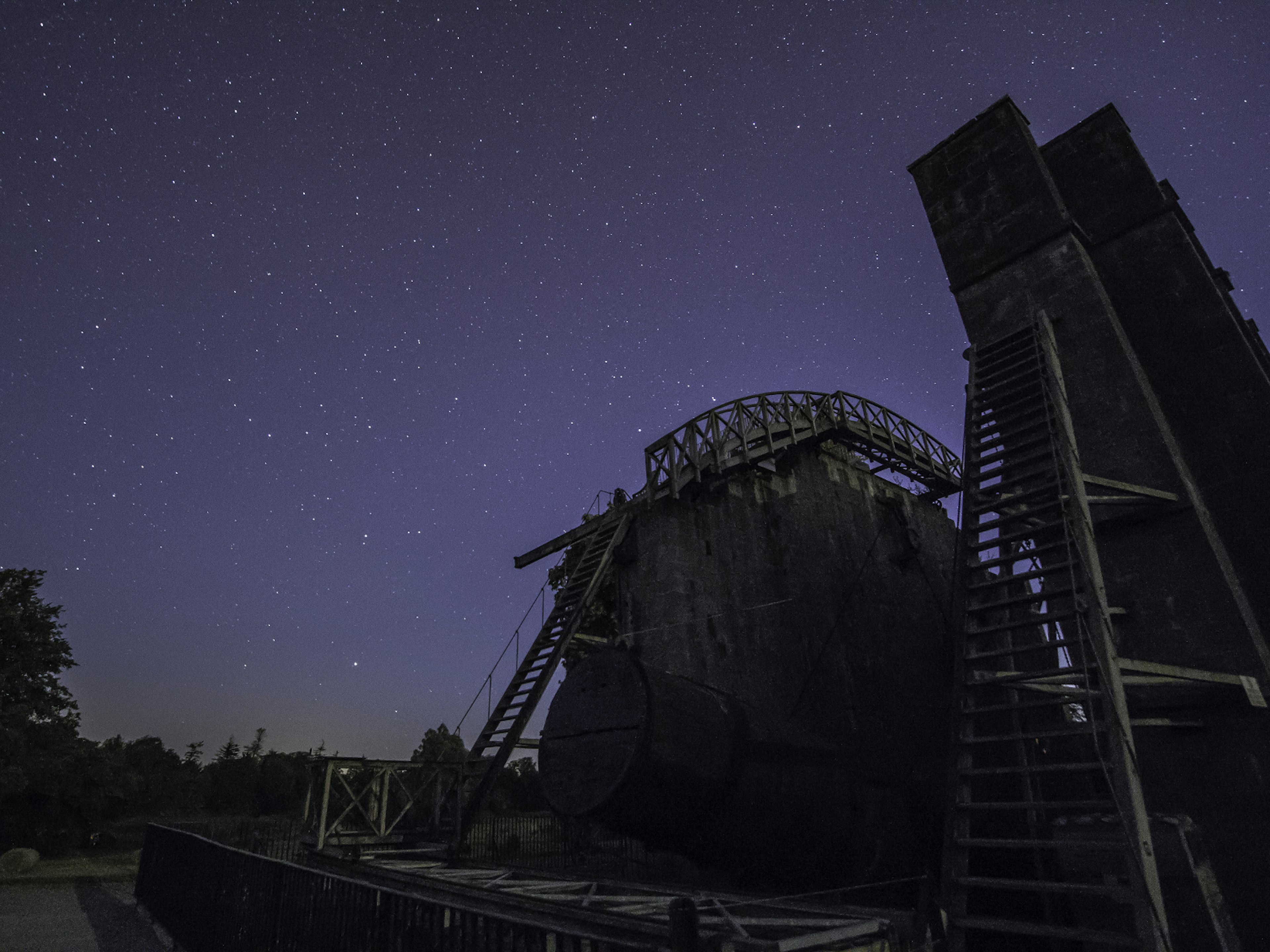 The Leviathan telescope at Birr Castle