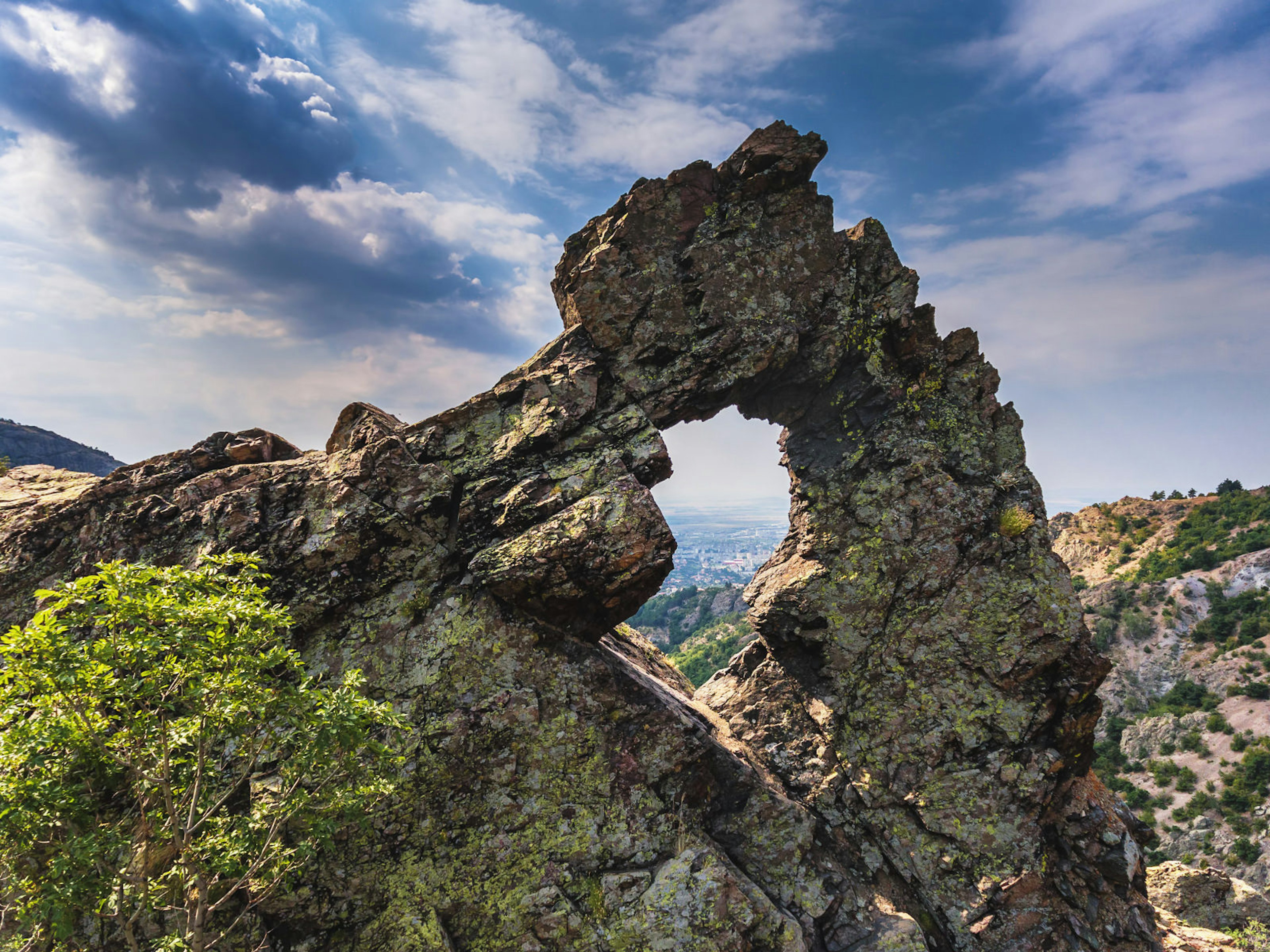 Impressive formations in the Blue Rocks Nature Park