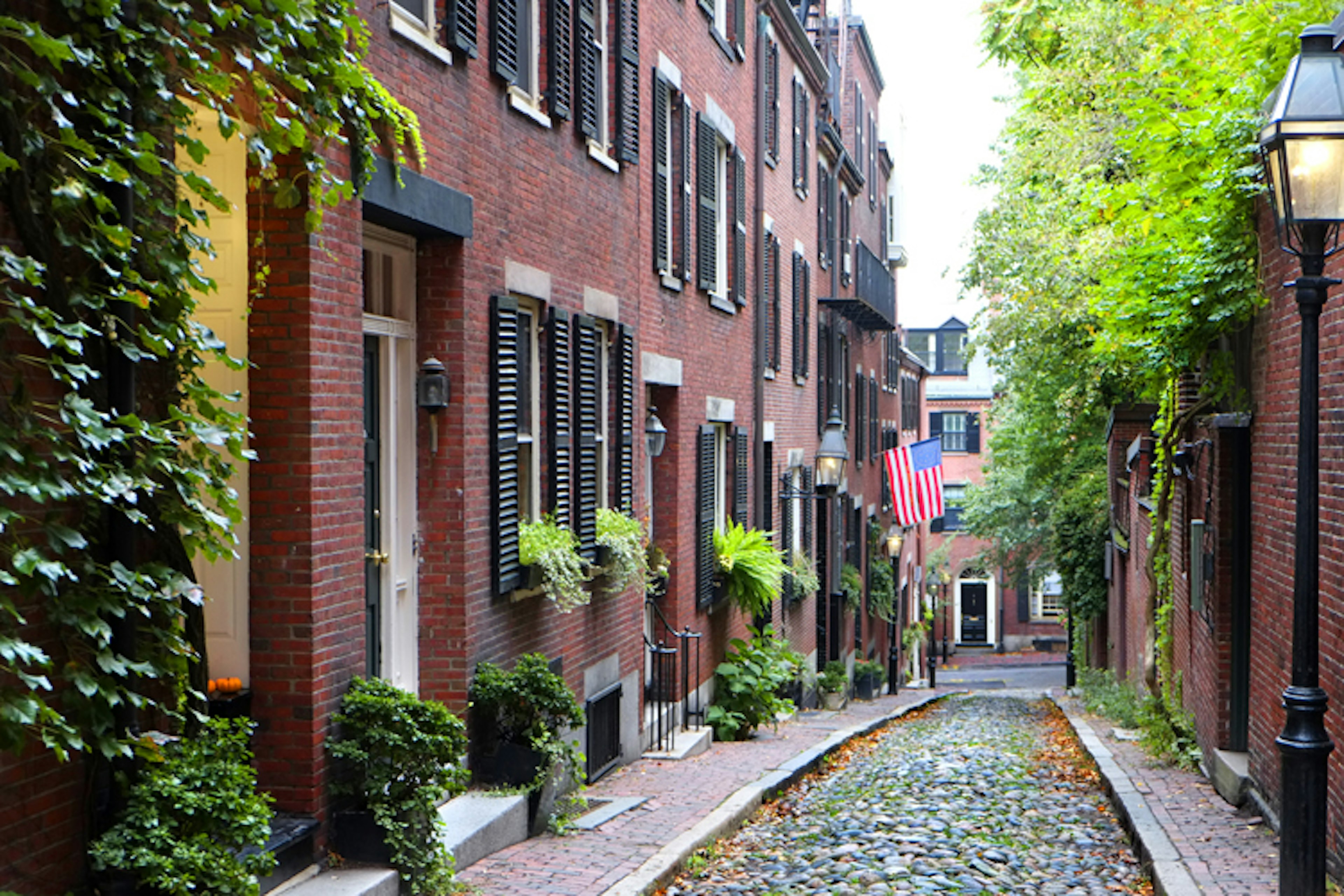 Historic Acorn Street, Beacon Hill, Boston
452369097