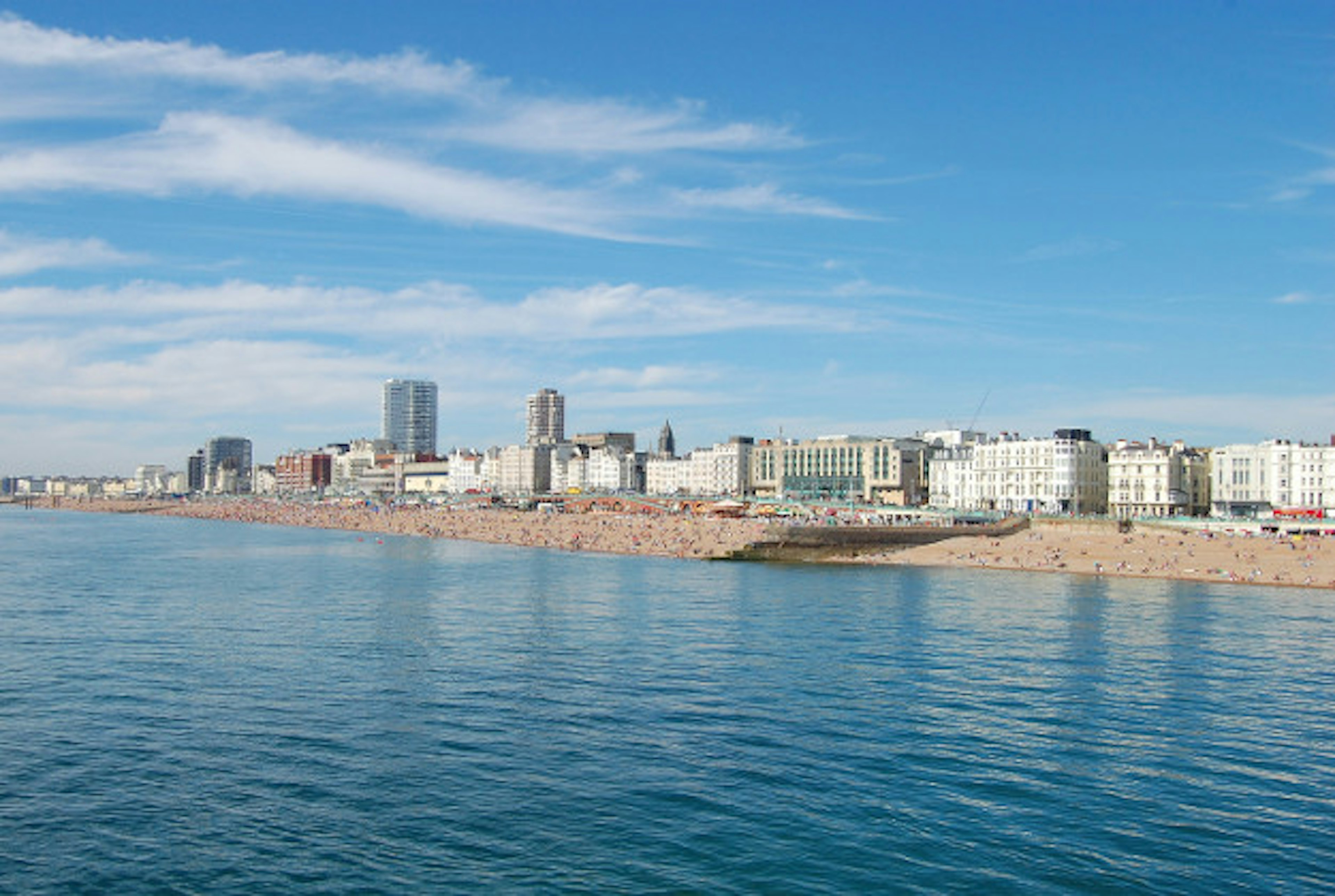 Brighton seafront.