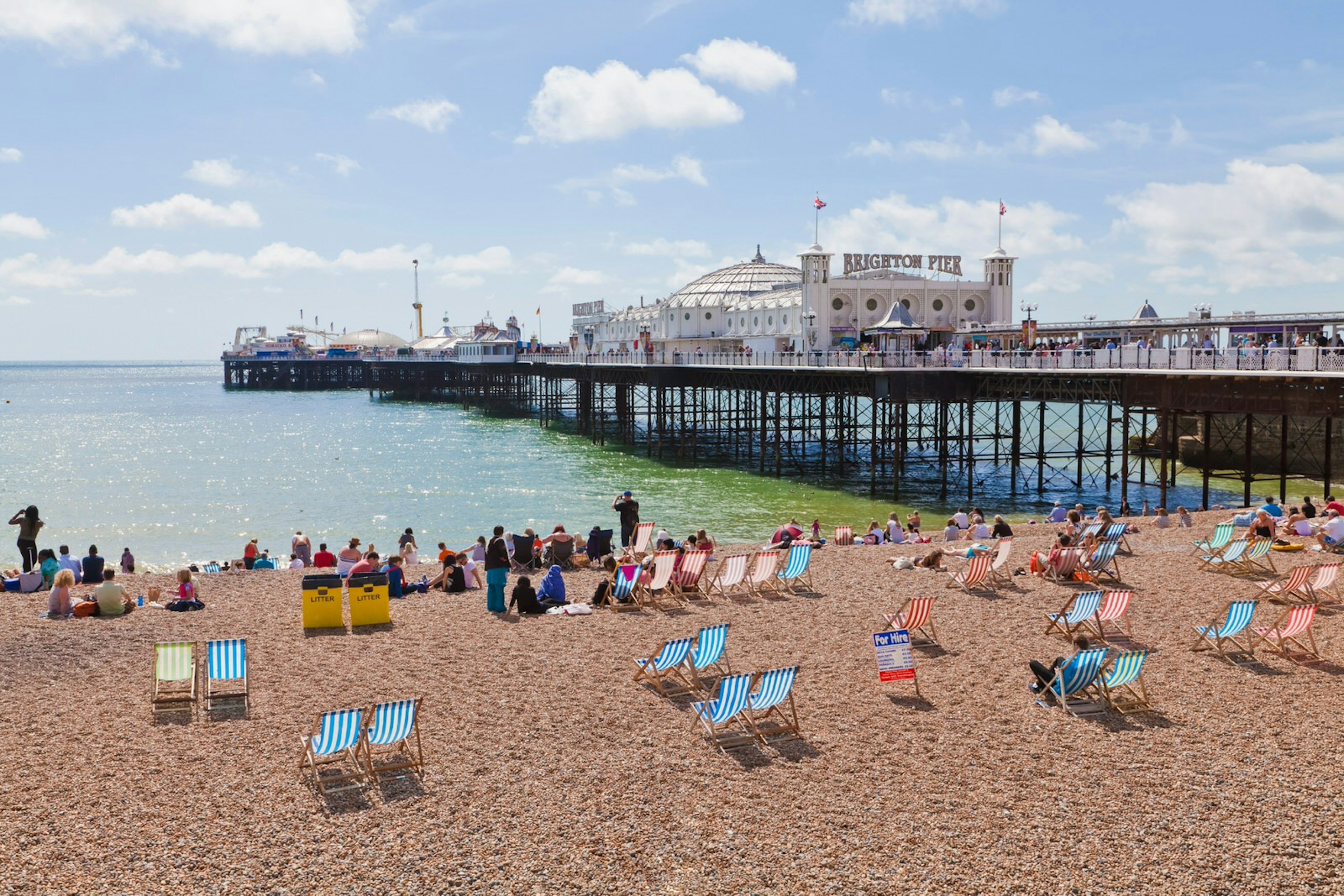 Brighton Pier Beach Budget UK Britain