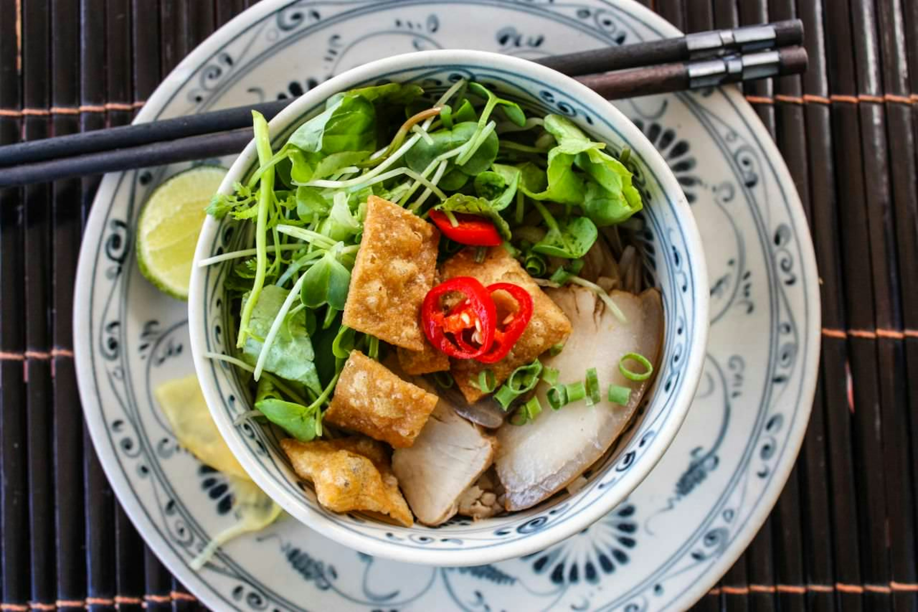 Cao Lau noodles are a Hoi An speciality