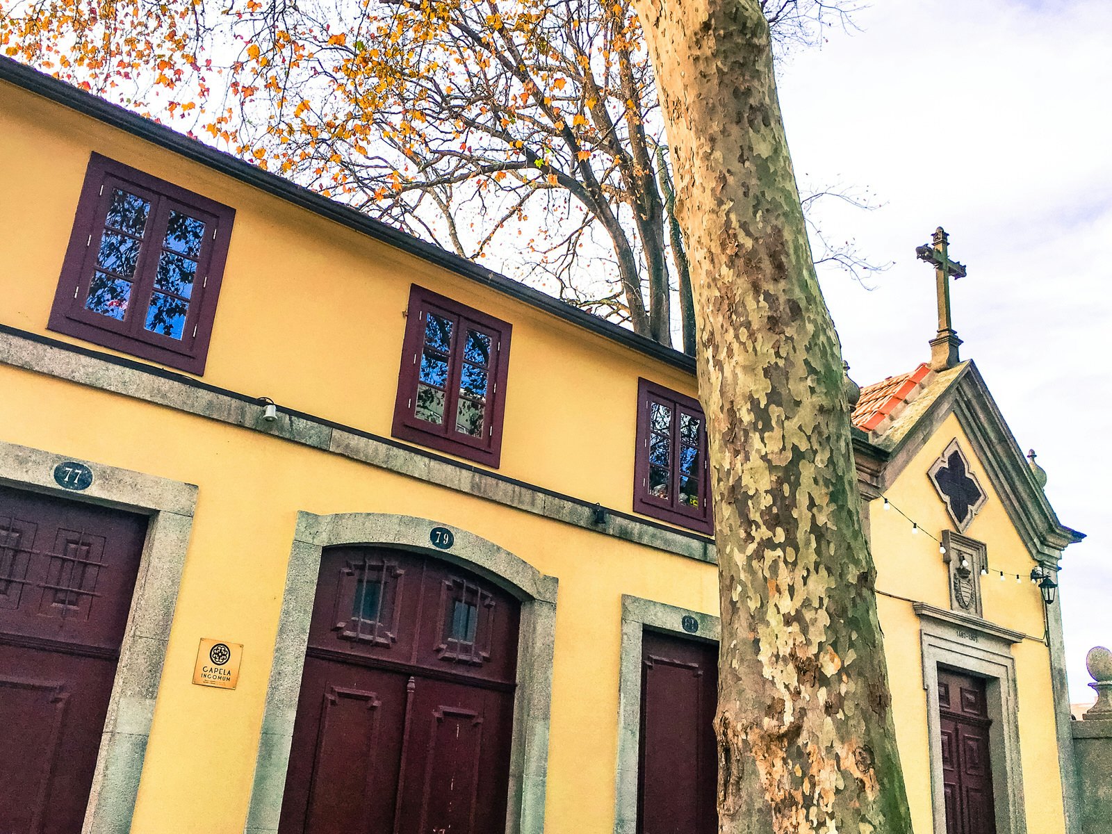 Capela Incomum is housed in a lovely repurposed chapel in Porto, Portugal