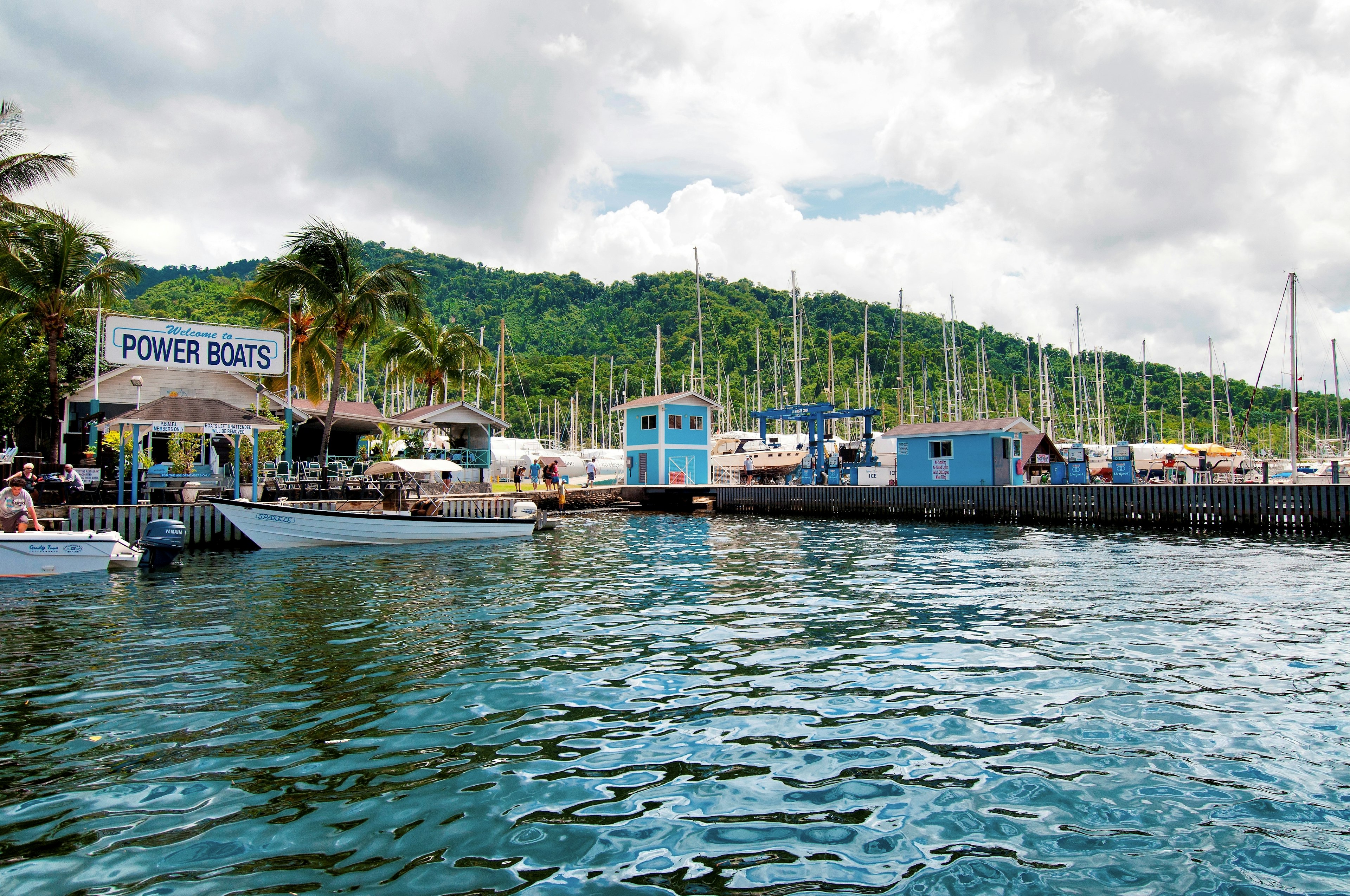 For some fishing, diving or a refreshing dip, Trinidadians head to Chaguaramas. Marka/UIG via Getty Images