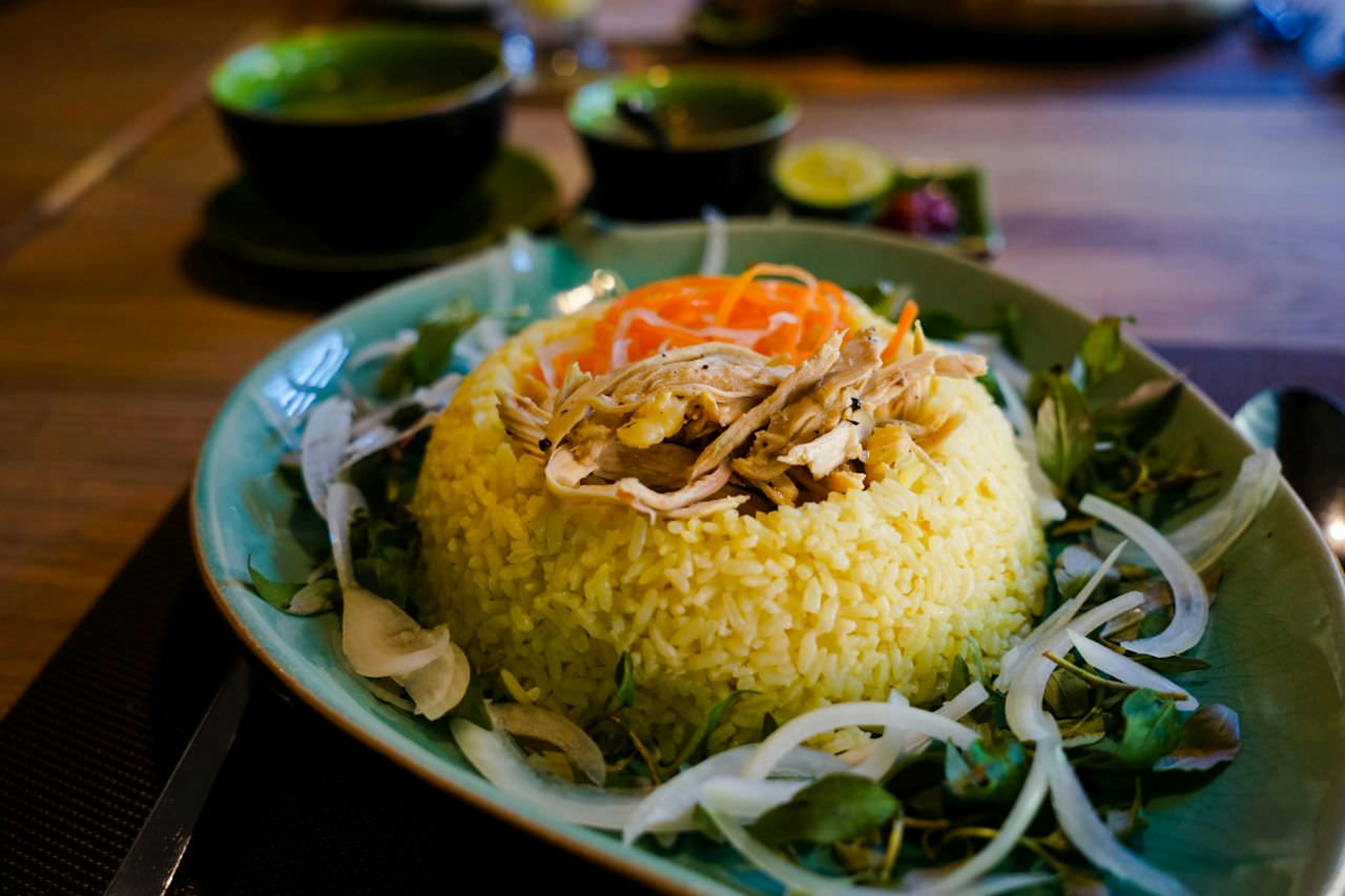 Chicken and rice in Hoi An