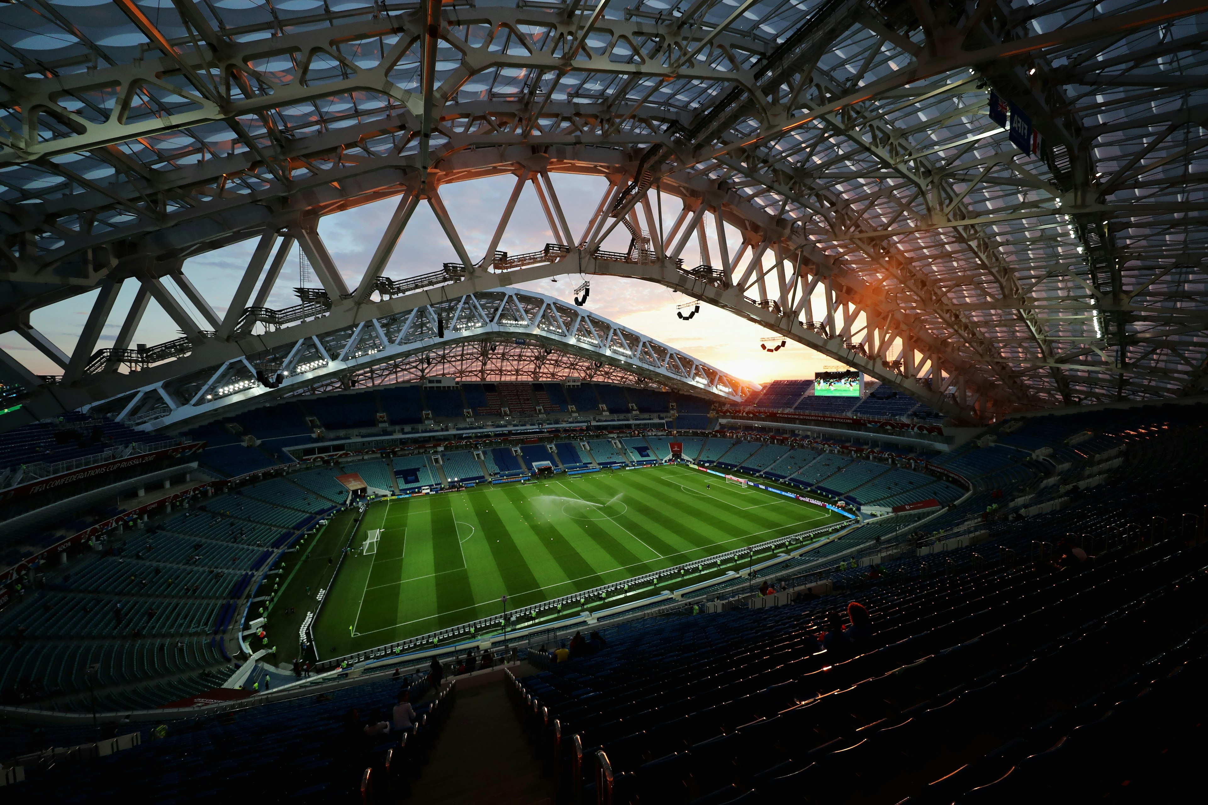 Fisht Olympic Stadium in Sochi, Russia