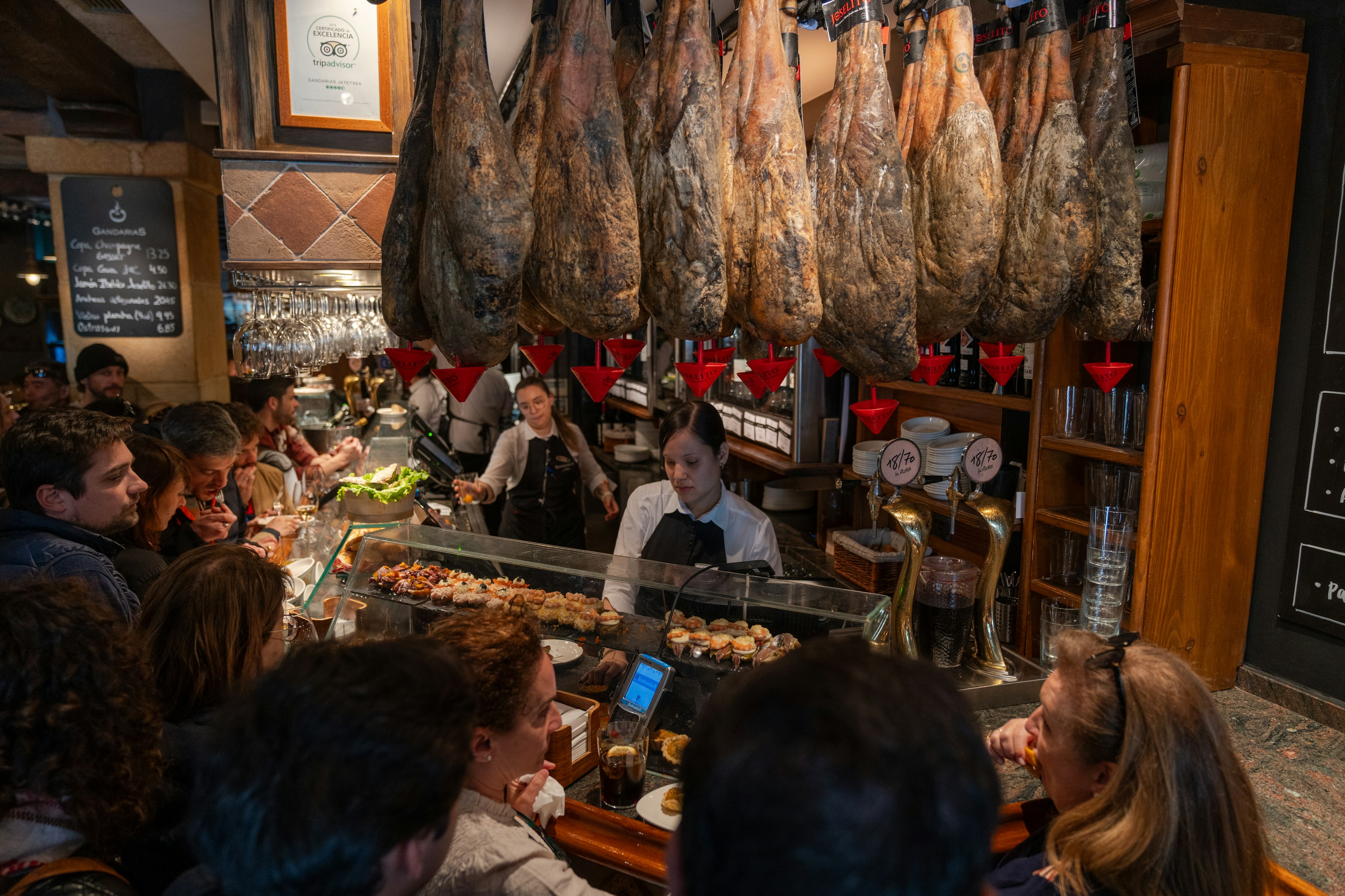 The food in San Sebastián is renowned and attracts visitors from around the globe. Blake Horn for ϰϲʿ¼