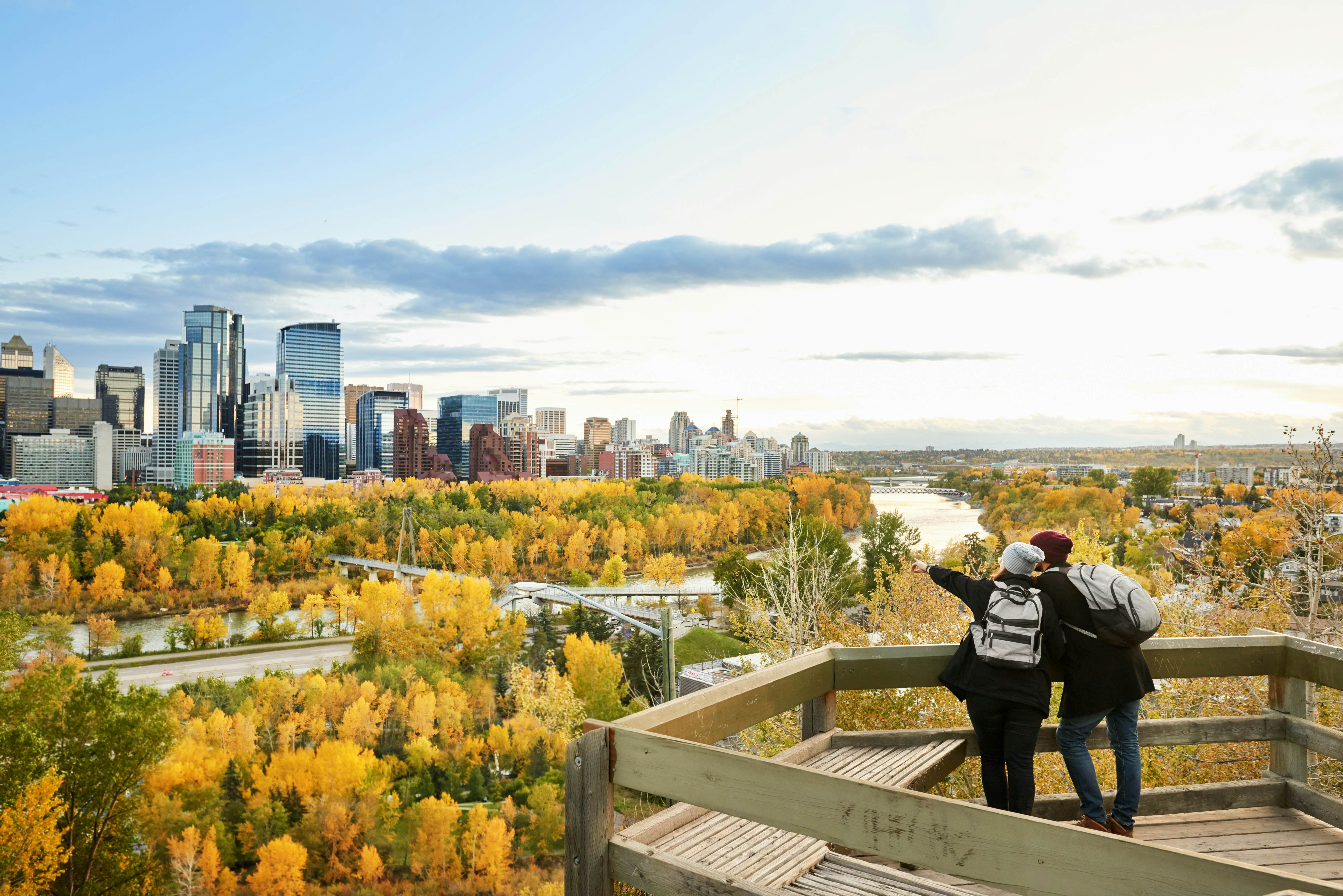 A couple overlooking the city of Calgary, Canada
1179092260
A couple exploring the city - stock photo
A couple overlooking the city of Calgary, Canada