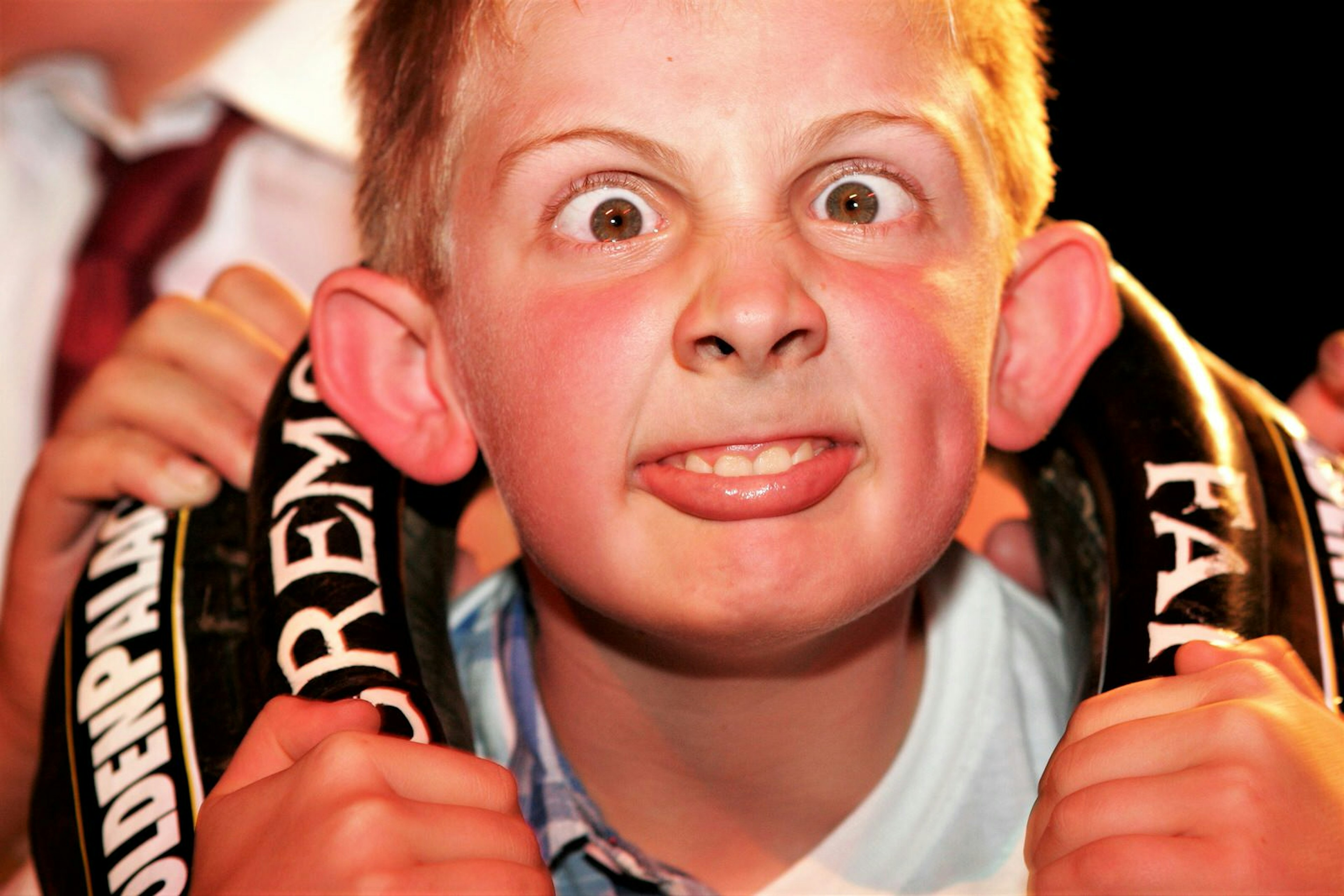 Pulling a face to win a prize is one of Britain's best-known and bizarre events © Getty Images