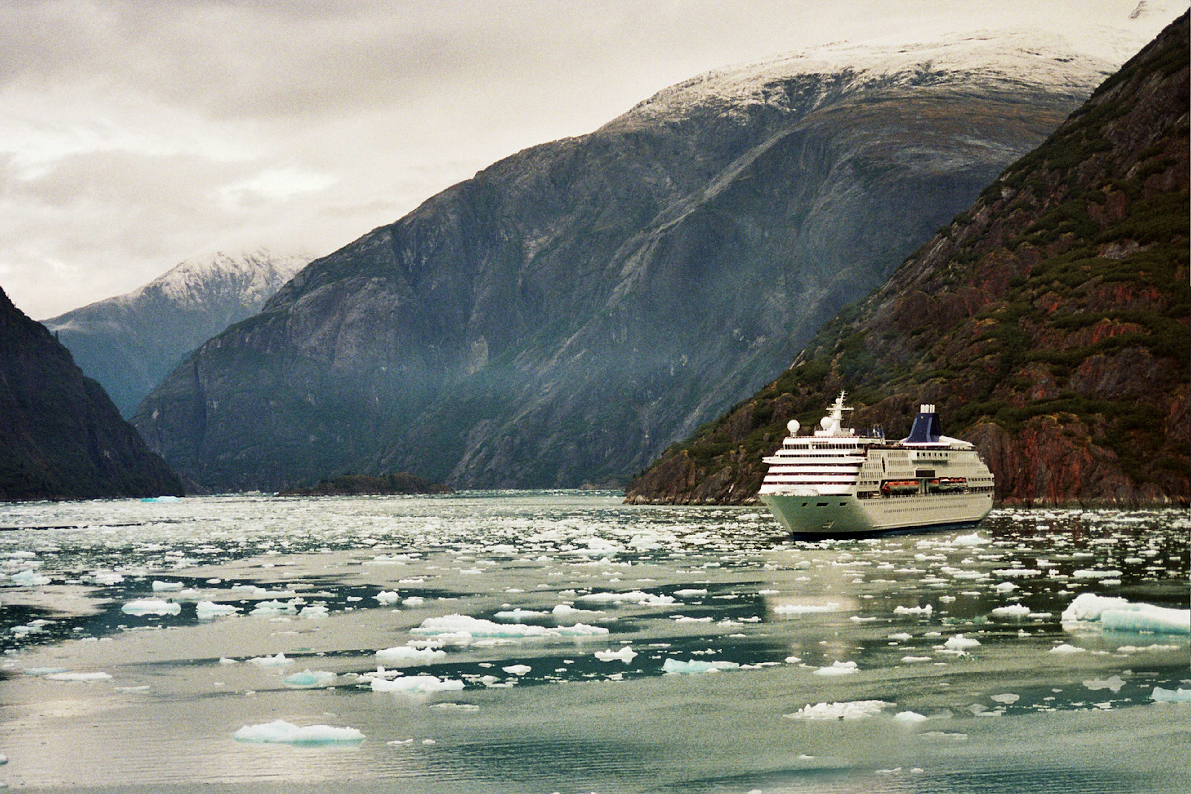 Tracy Arm Fjord in Alaska