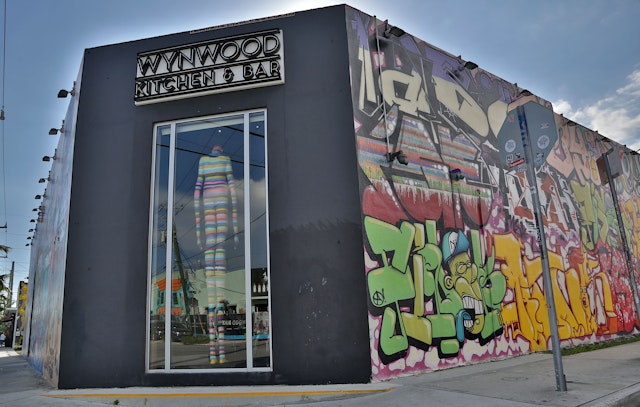 Wynwood Kitchen & Bar in the Wynwood Art District by Alexander Tamargo/Getty Images