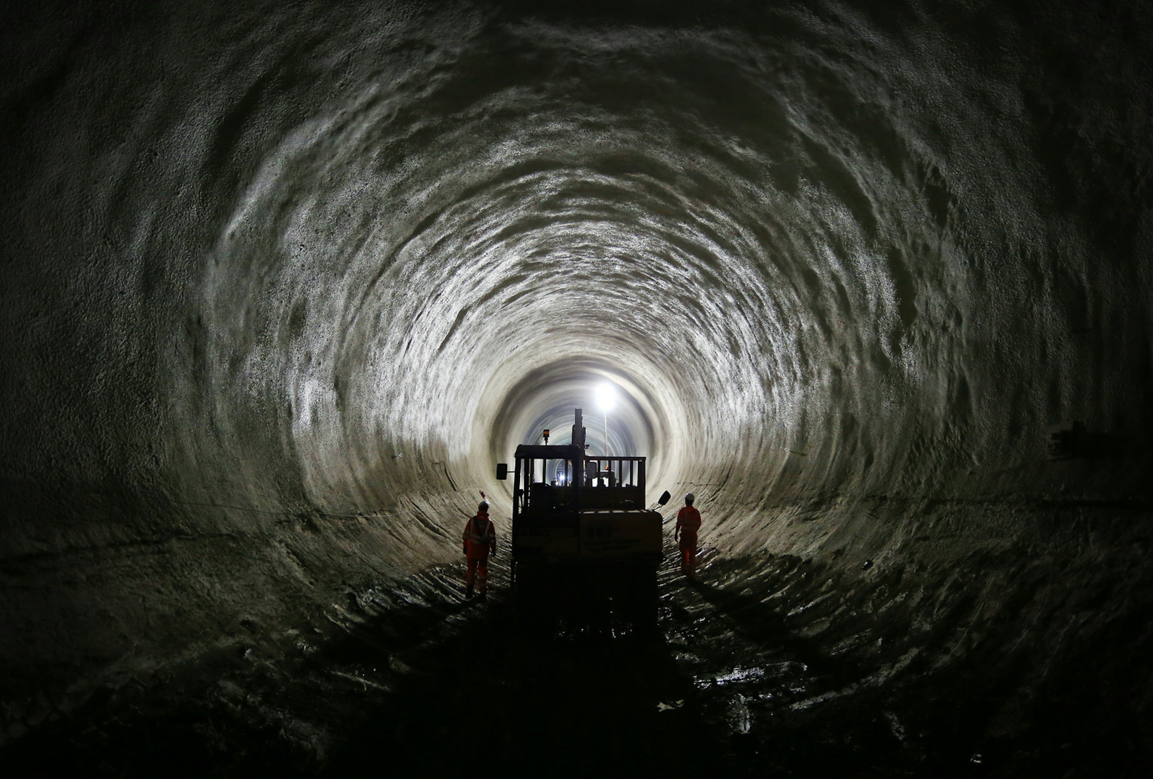 Change is constant below London's streets. The Crossrail project has revealed ancient amber, chamber pots and a mammoth's tooth © Peter MacDiarmid / Getty Images