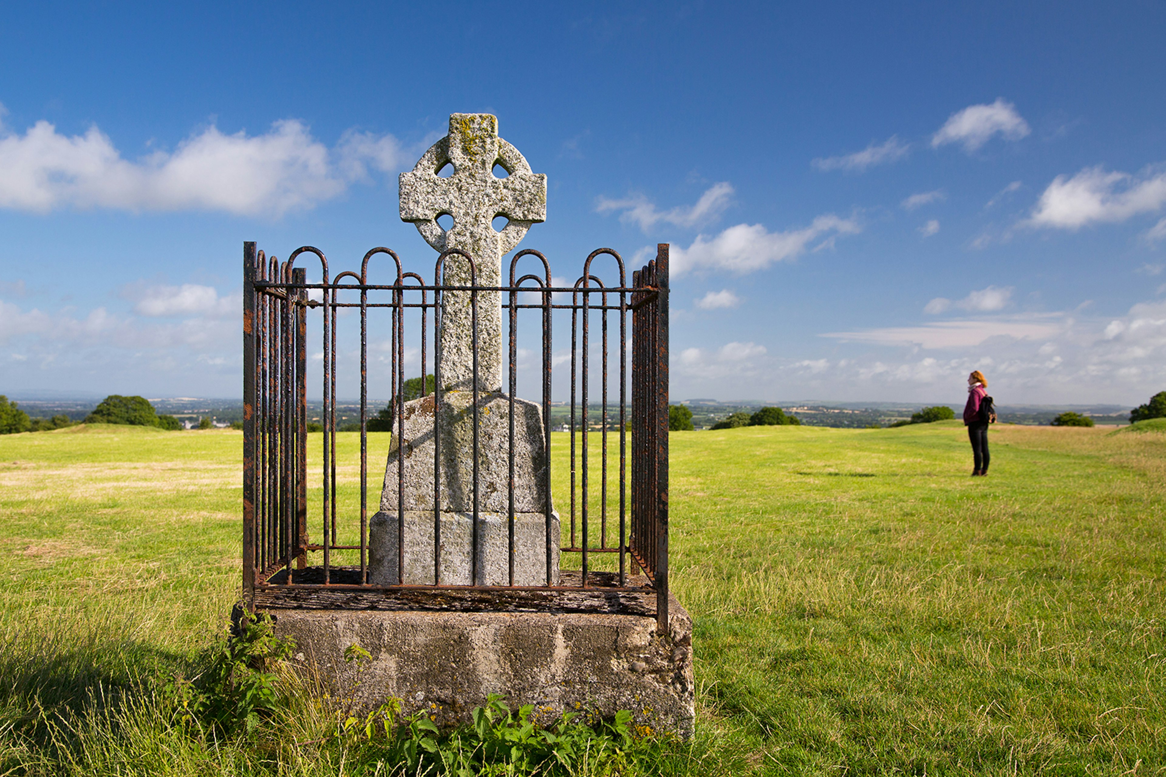 A cross at the Hill of Tara