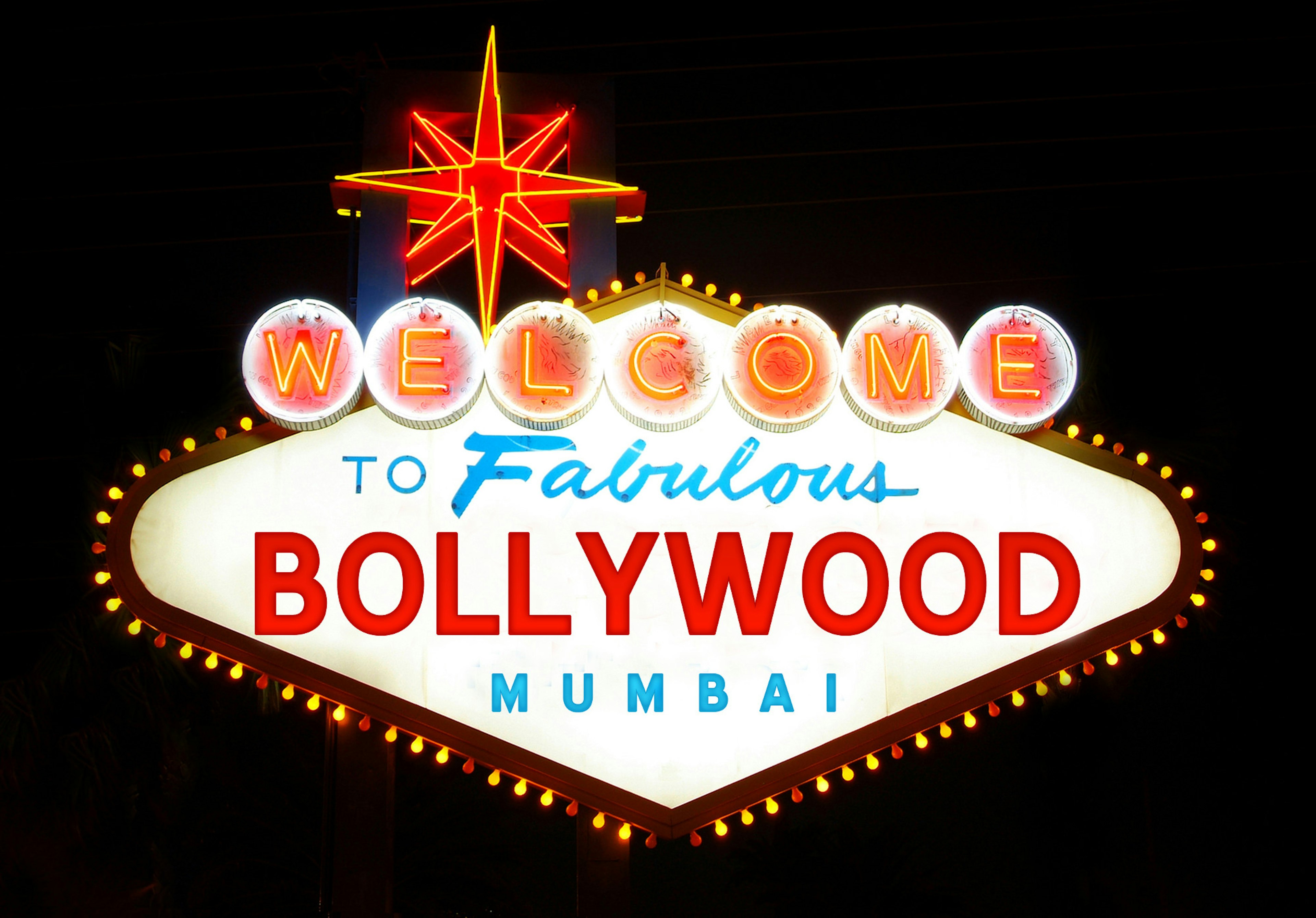 Welcome to fabulous Bollywood sign