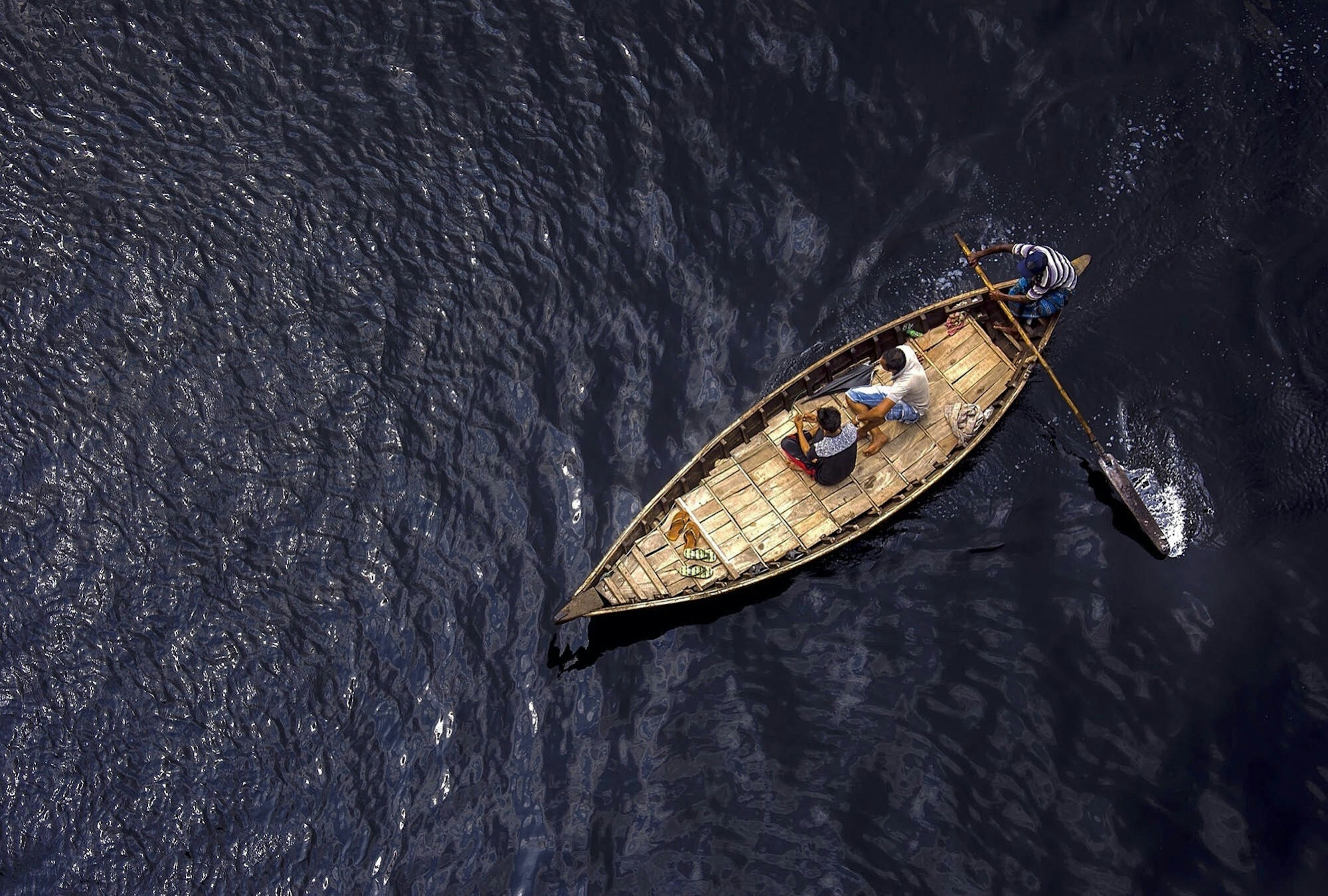 Sailing Boat On Buriganga River