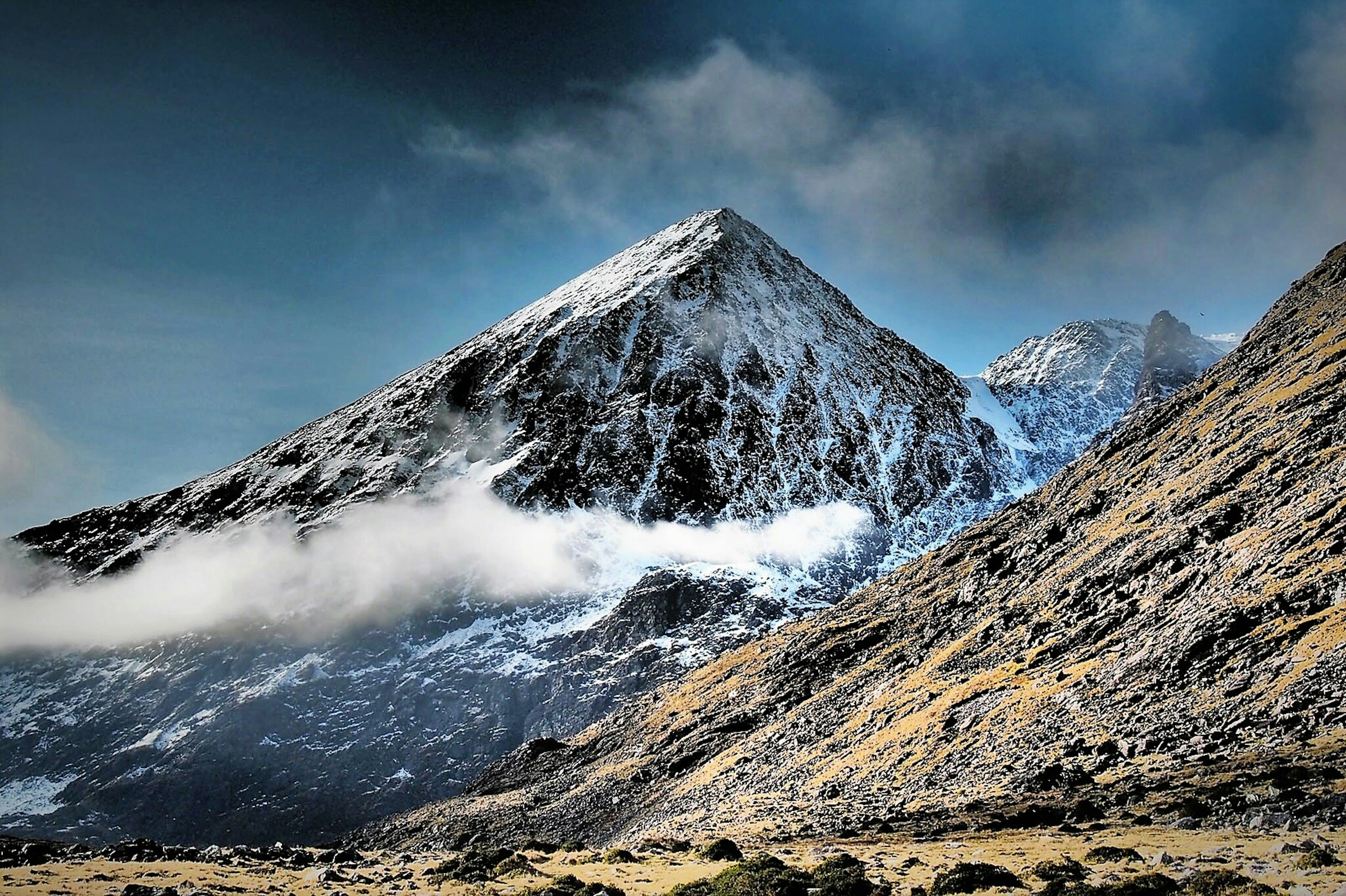 View of Ireland's highest mountain, Carrauntoohil