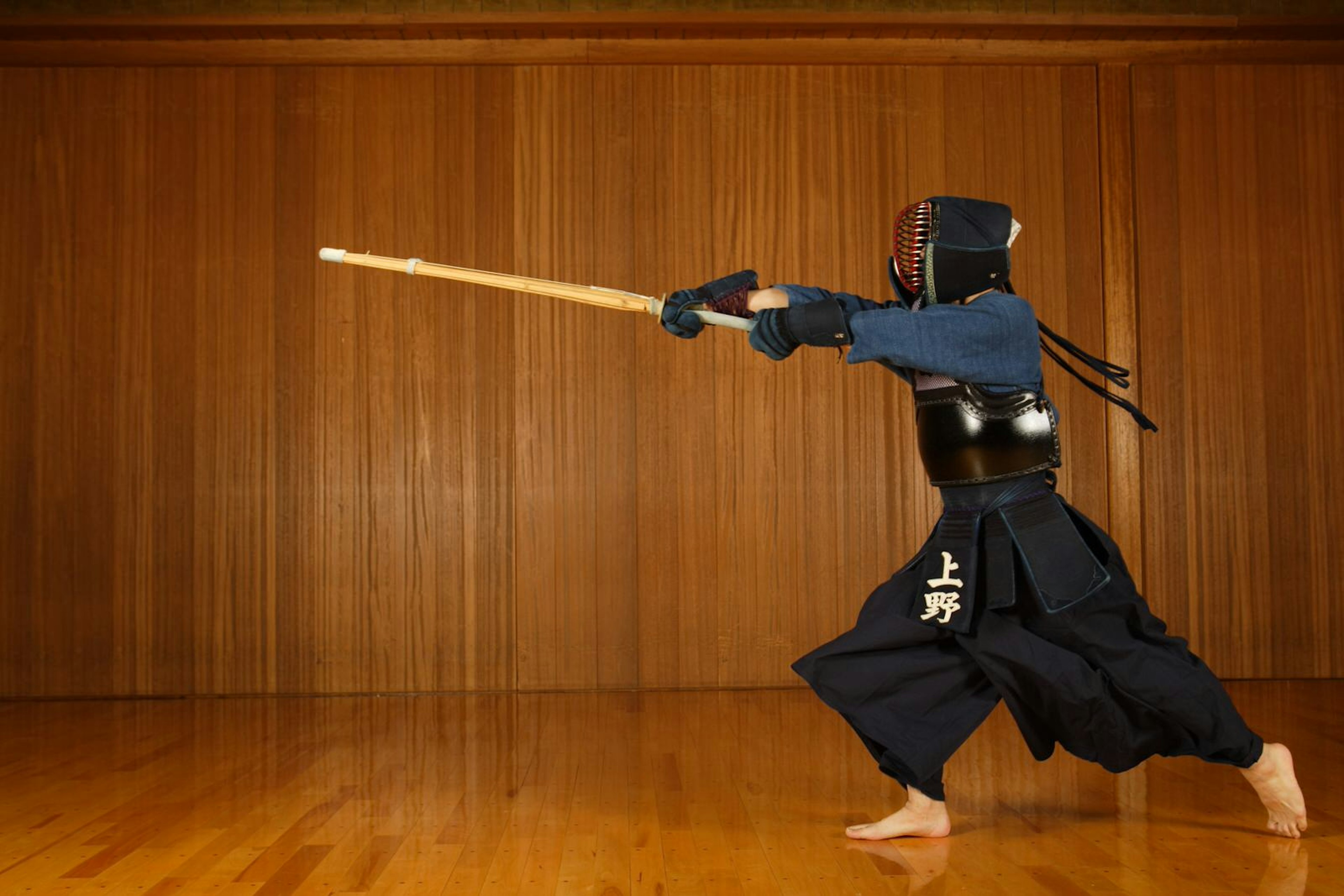 Kendo training in Japan