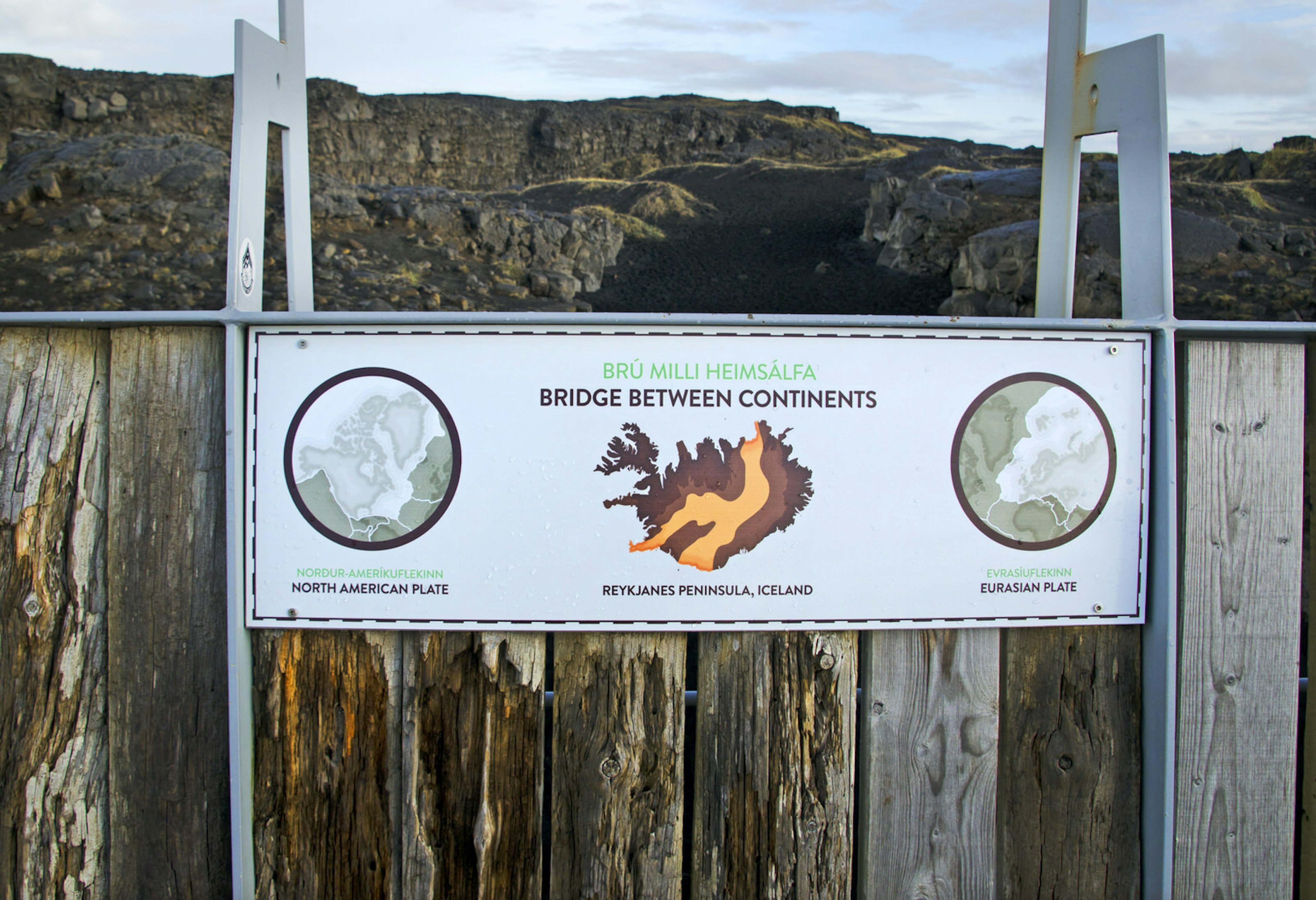 The Bridge Between Continents is a symbolic connection of the North American and Eurasian tectonic plates © Mitch Diamond / Getty Images