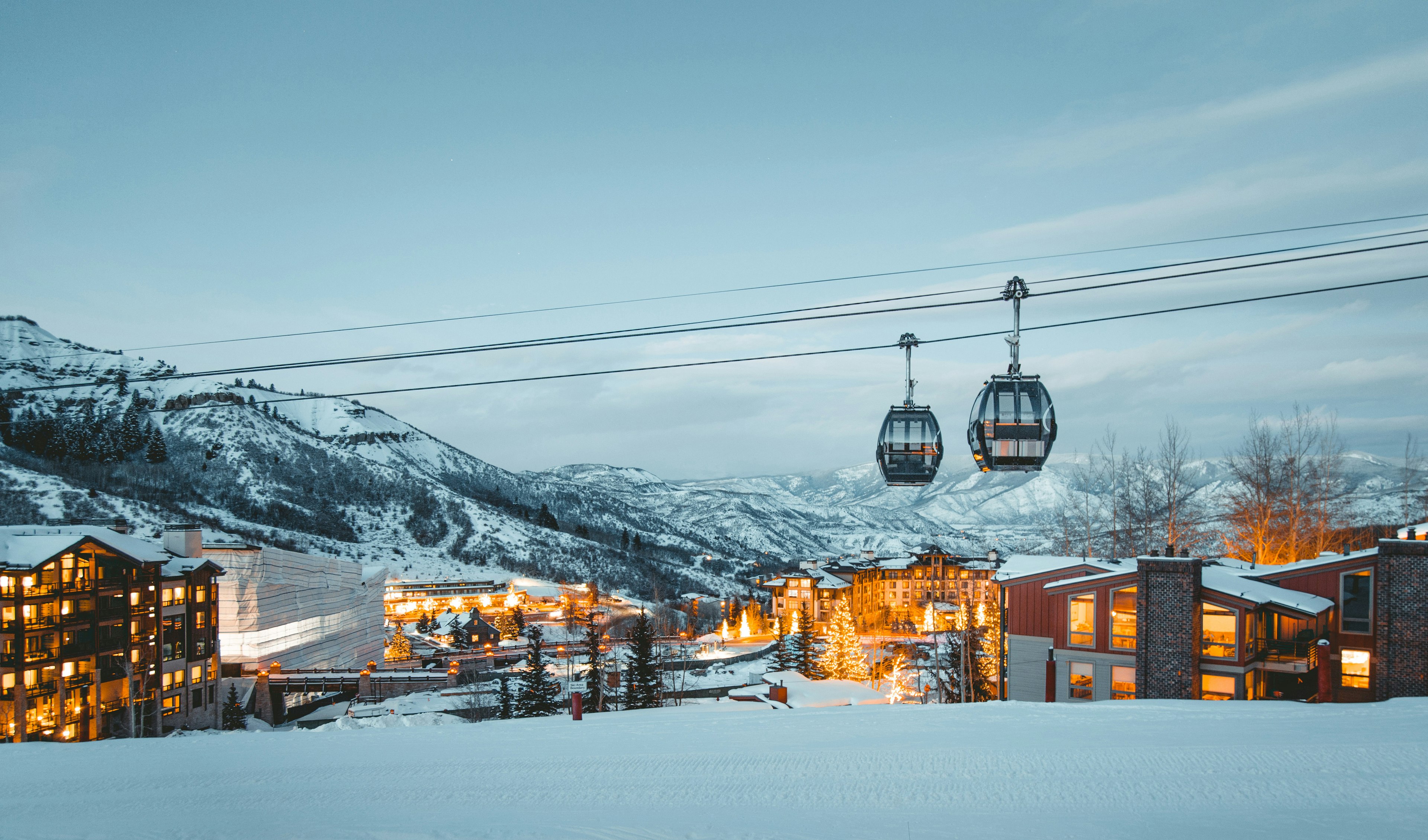 Take the gondola above Snowmass and hit the alpine coaster for more thrills and spills. Josh Hild/Getty Images