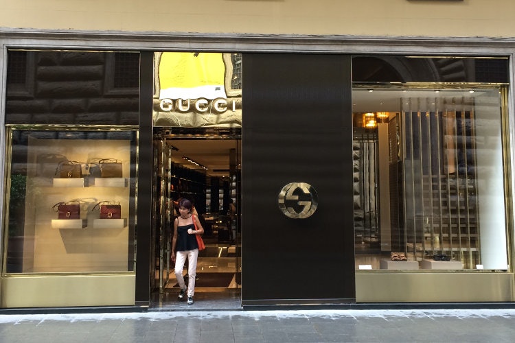 Gucci store in Florence. Image by Virginia Maxwell / Ĵý