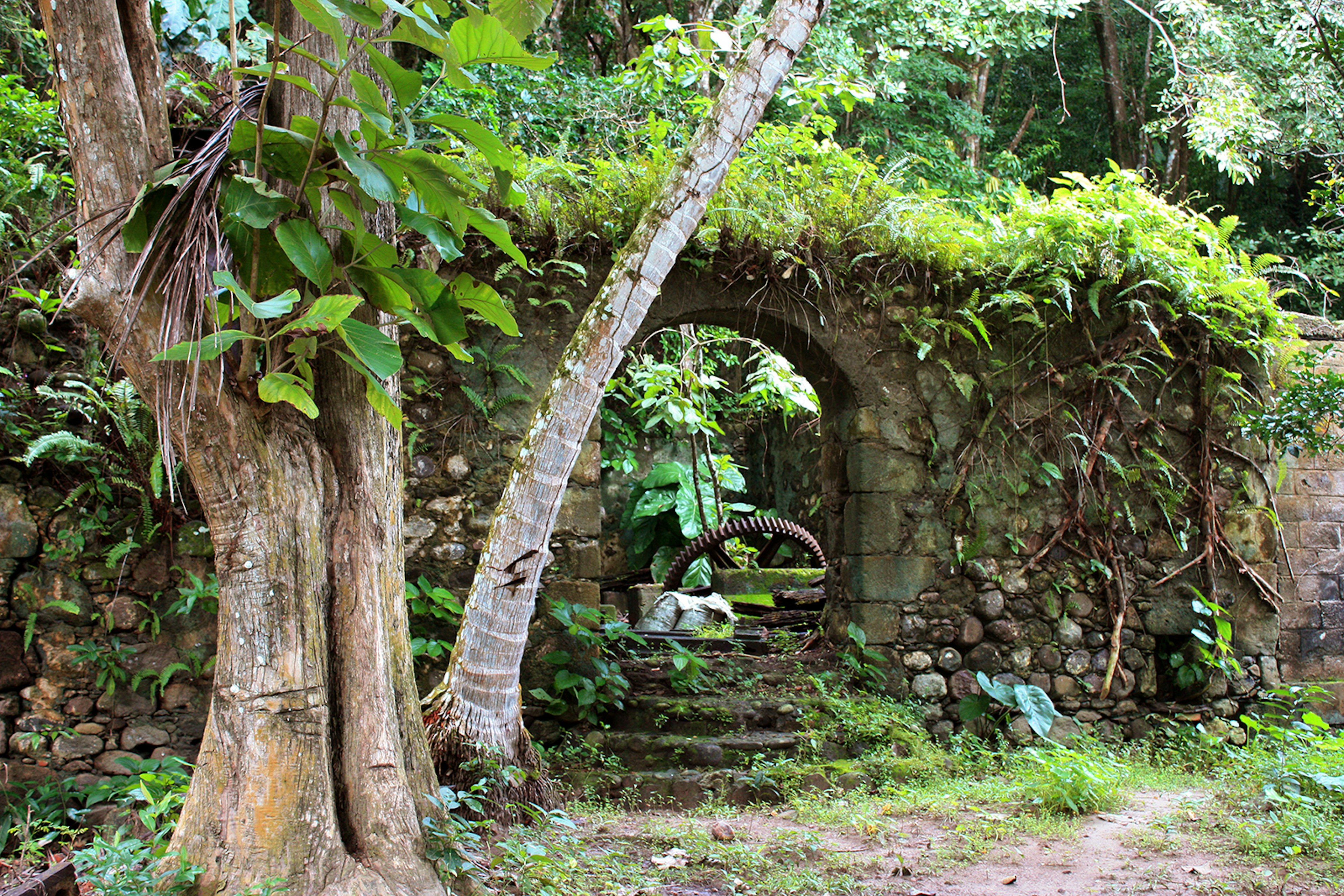 The ruins at Hampstead Estate © Lorna Parks / Lonely Planet