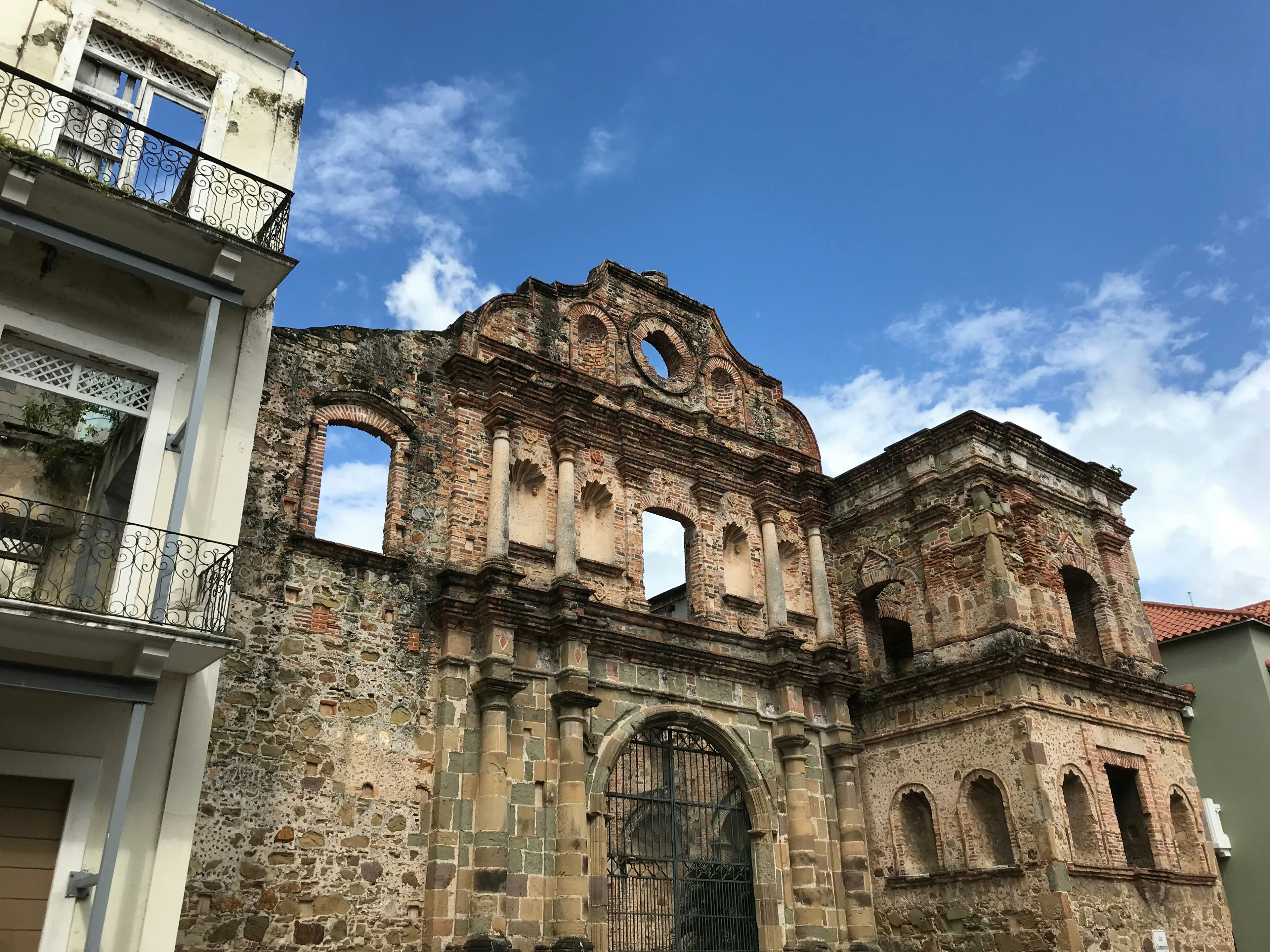 Casco Viejo ruins in Panama City