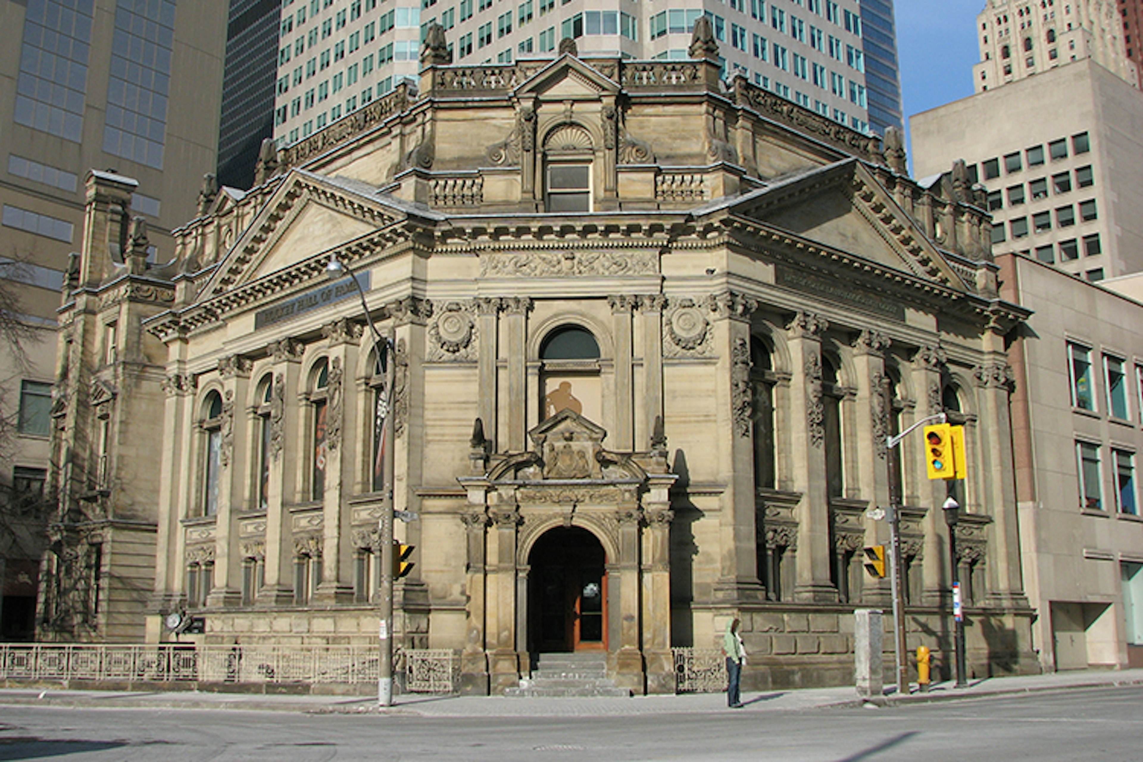 The sublime exterior of Toronto's Hockey Hall of Fame. Image by Ian Muttoo / CC BY-SA 2.0