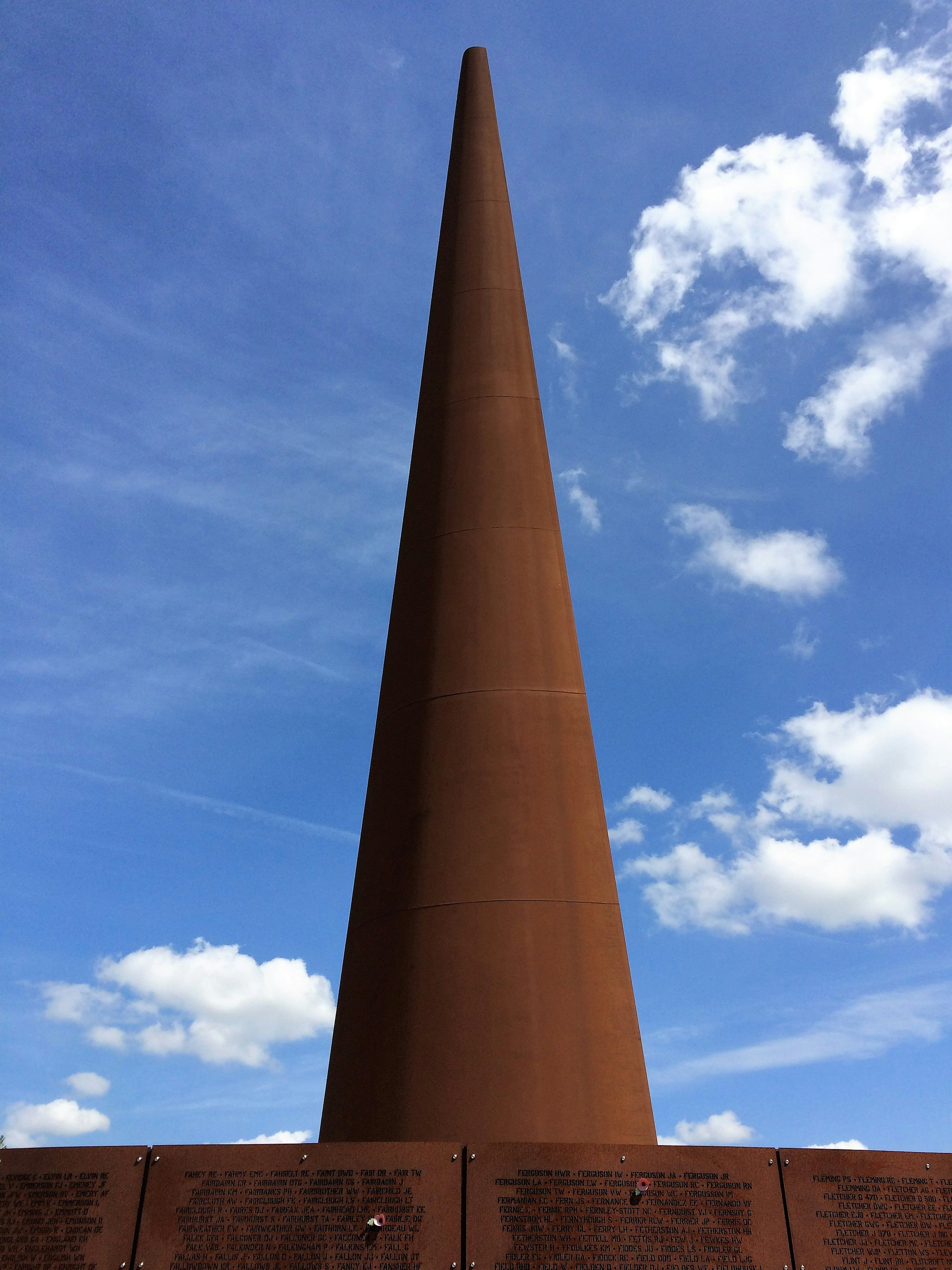 The International Bomber Command Centre memorial is a suitably soaring tribute to those involved in the campaigns © Clifton Wilkinson / Lonely Planet