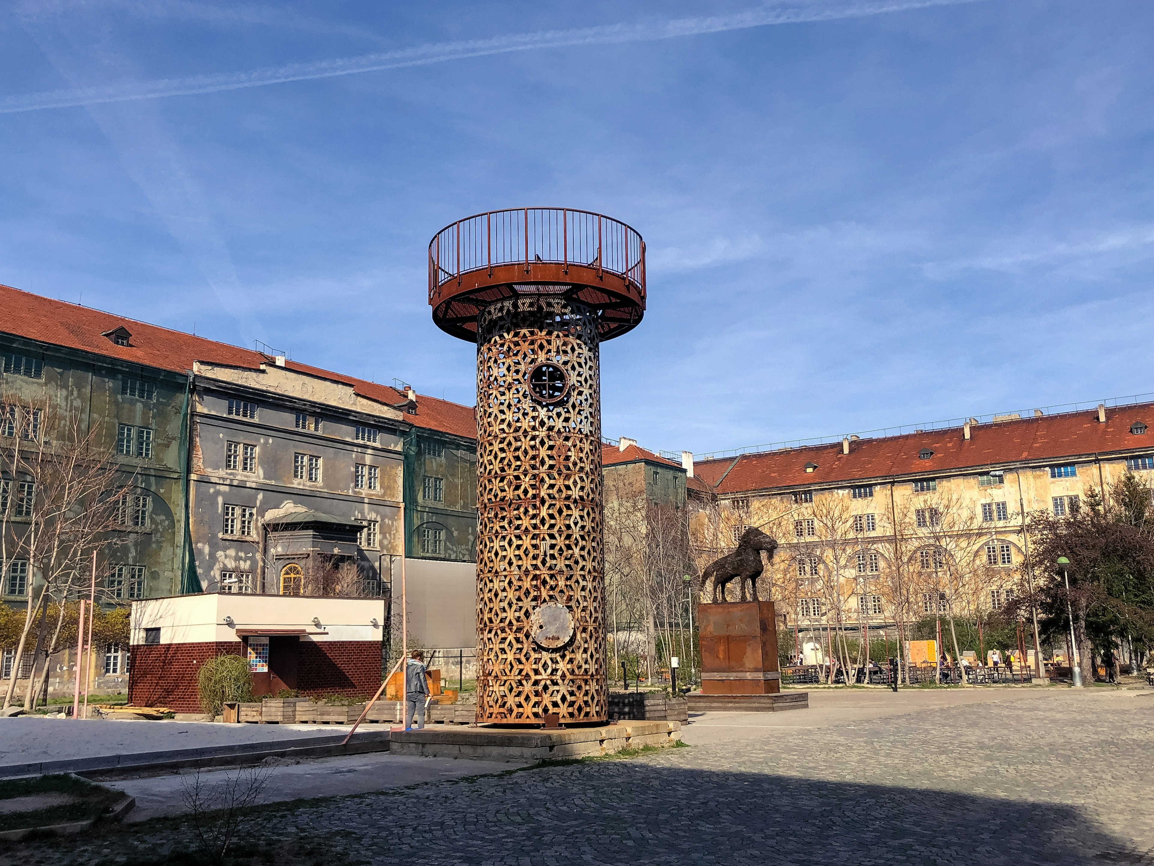 Kasarna Karlin, former military barracks Prague