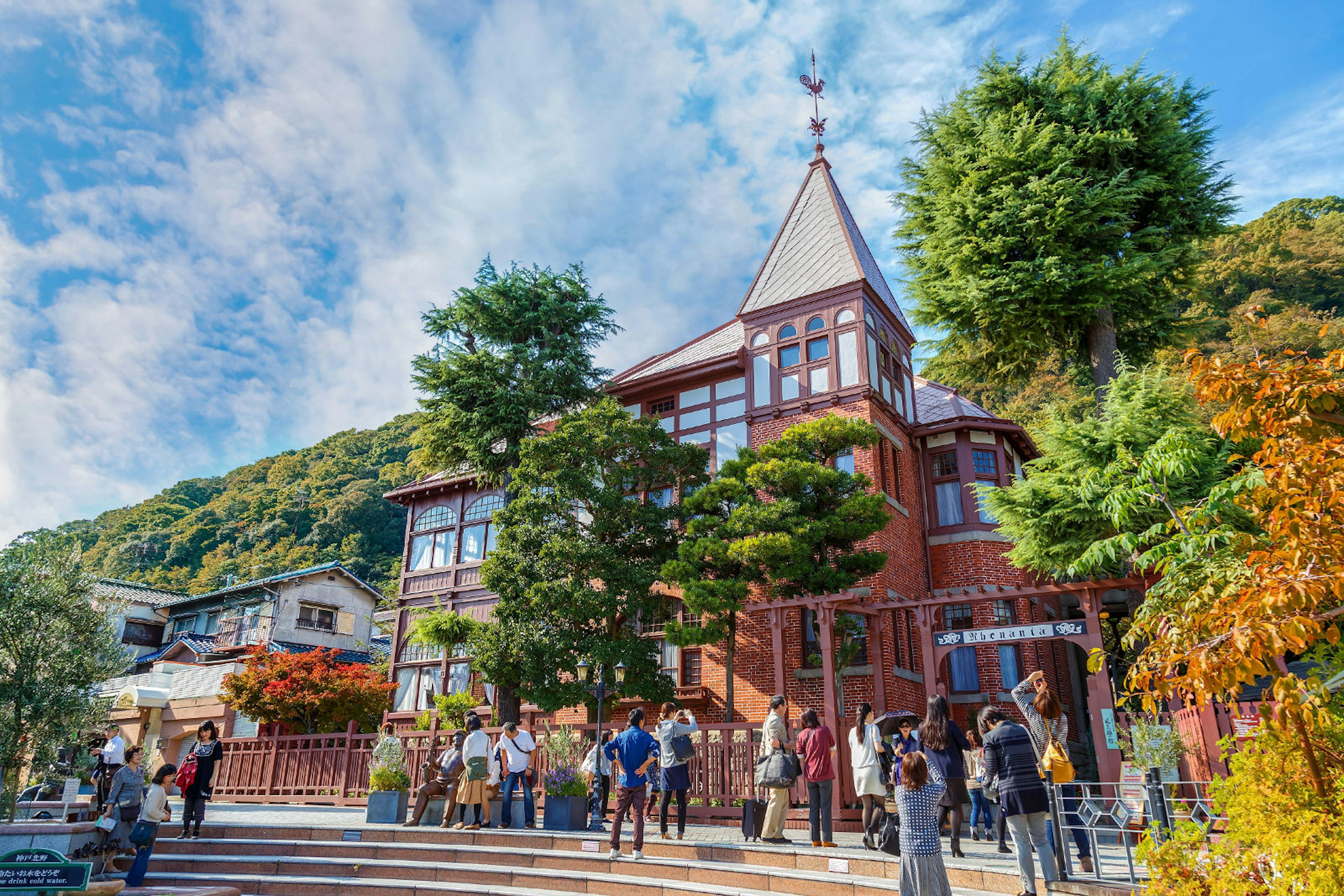 The neighbourhood of Kitano-chō in Kōbe