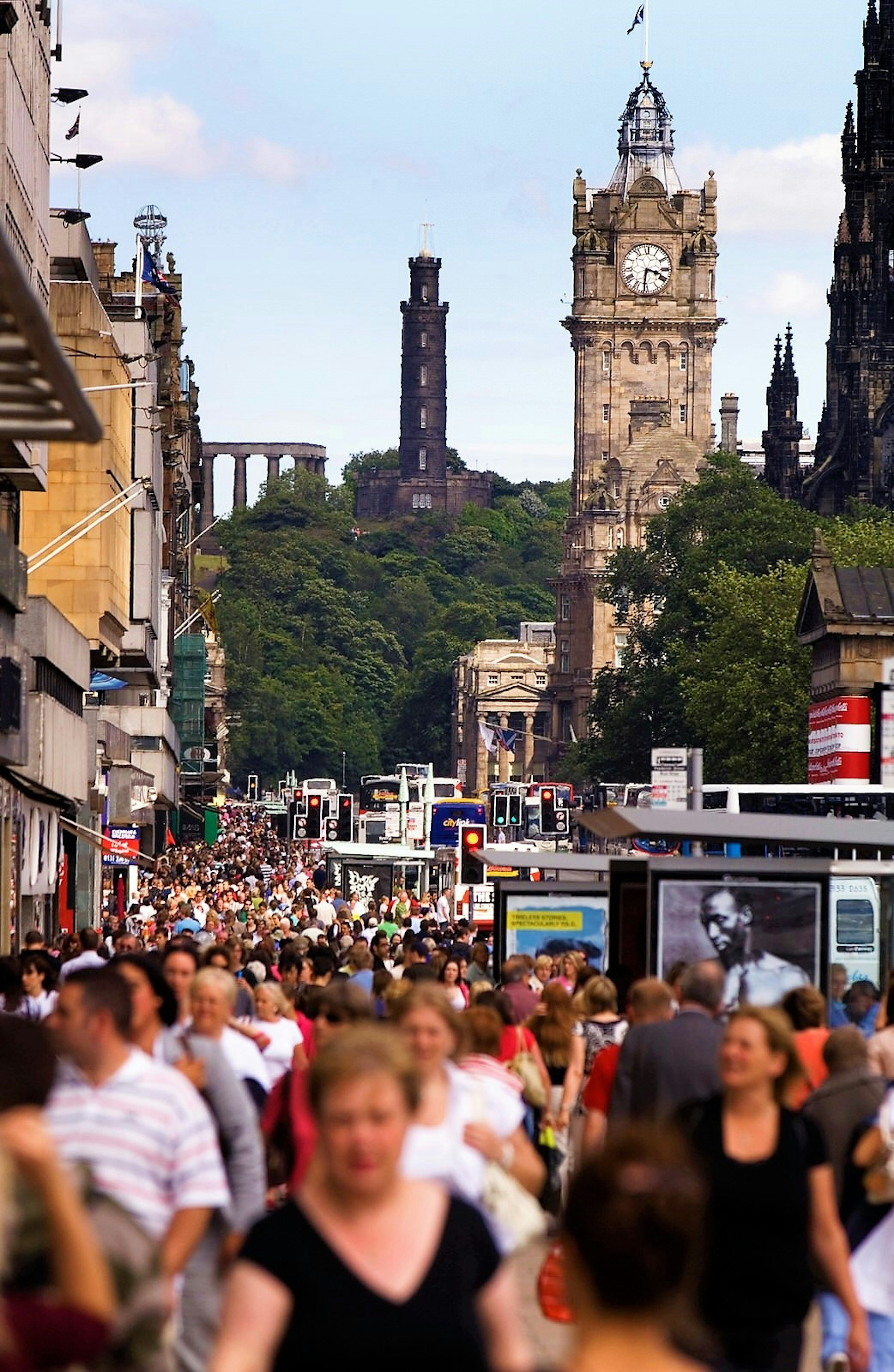 Princes Street is Edinburgh's most famous shopping destination