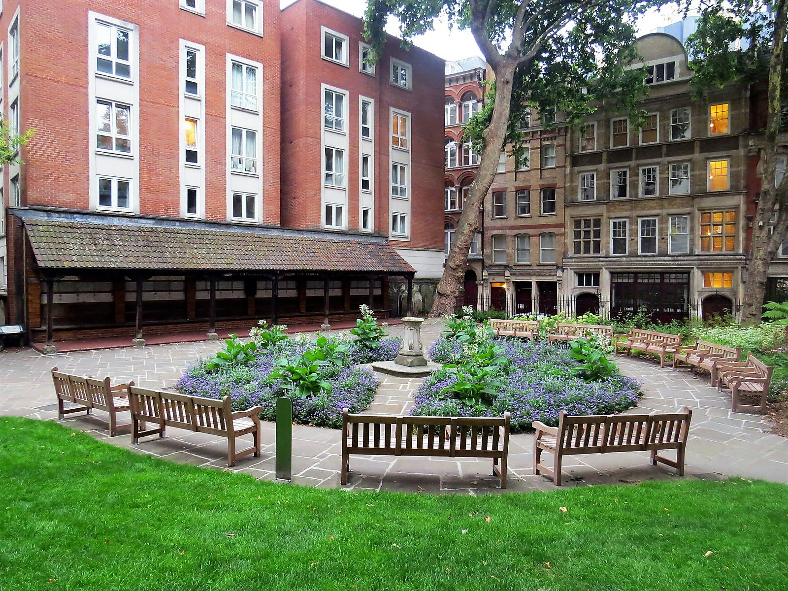 The Postman's Park in central London.