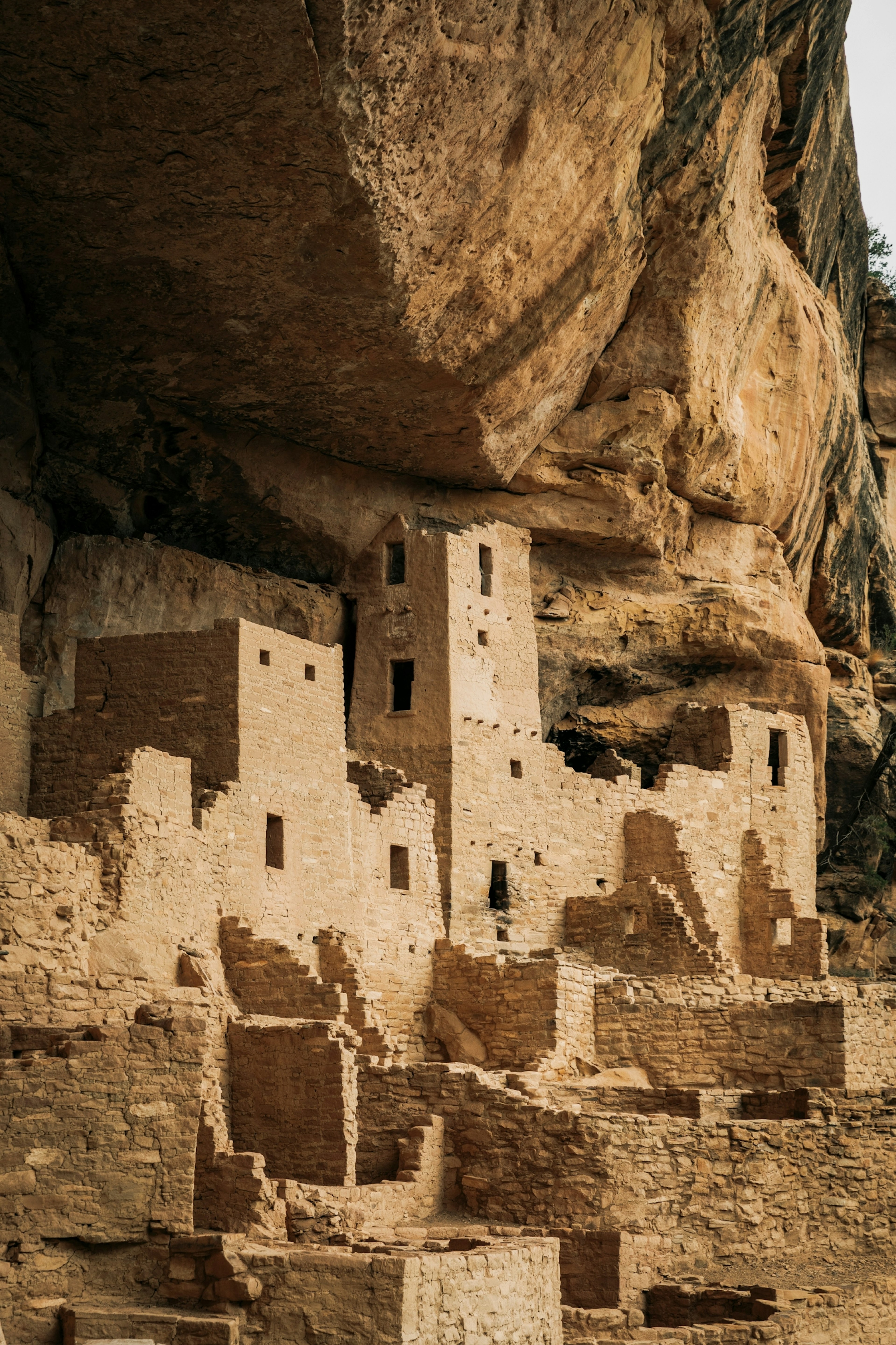 Cave dwellings in Mesa Verde National Park