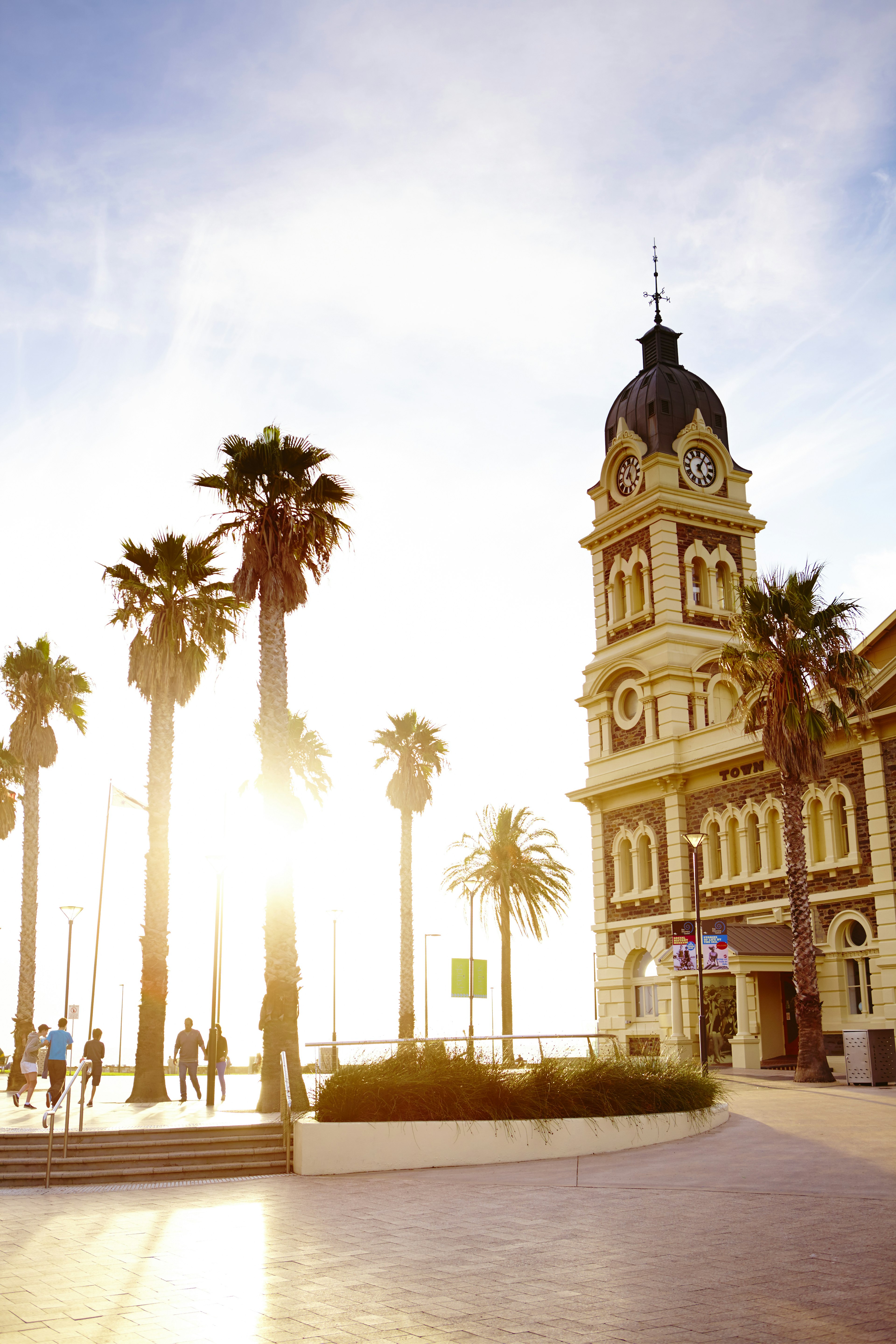 Glenelg town hall.