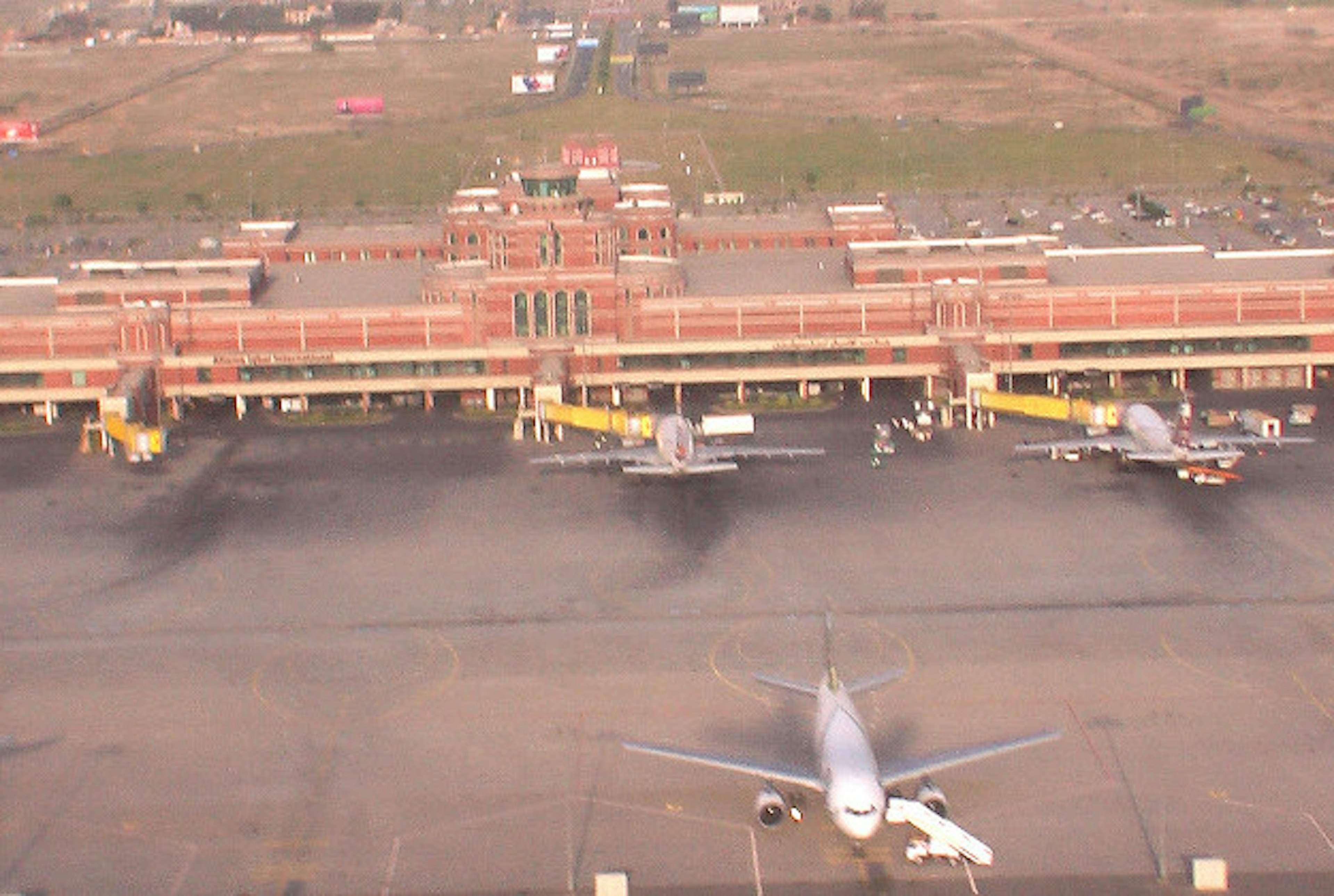 Lahore airport.